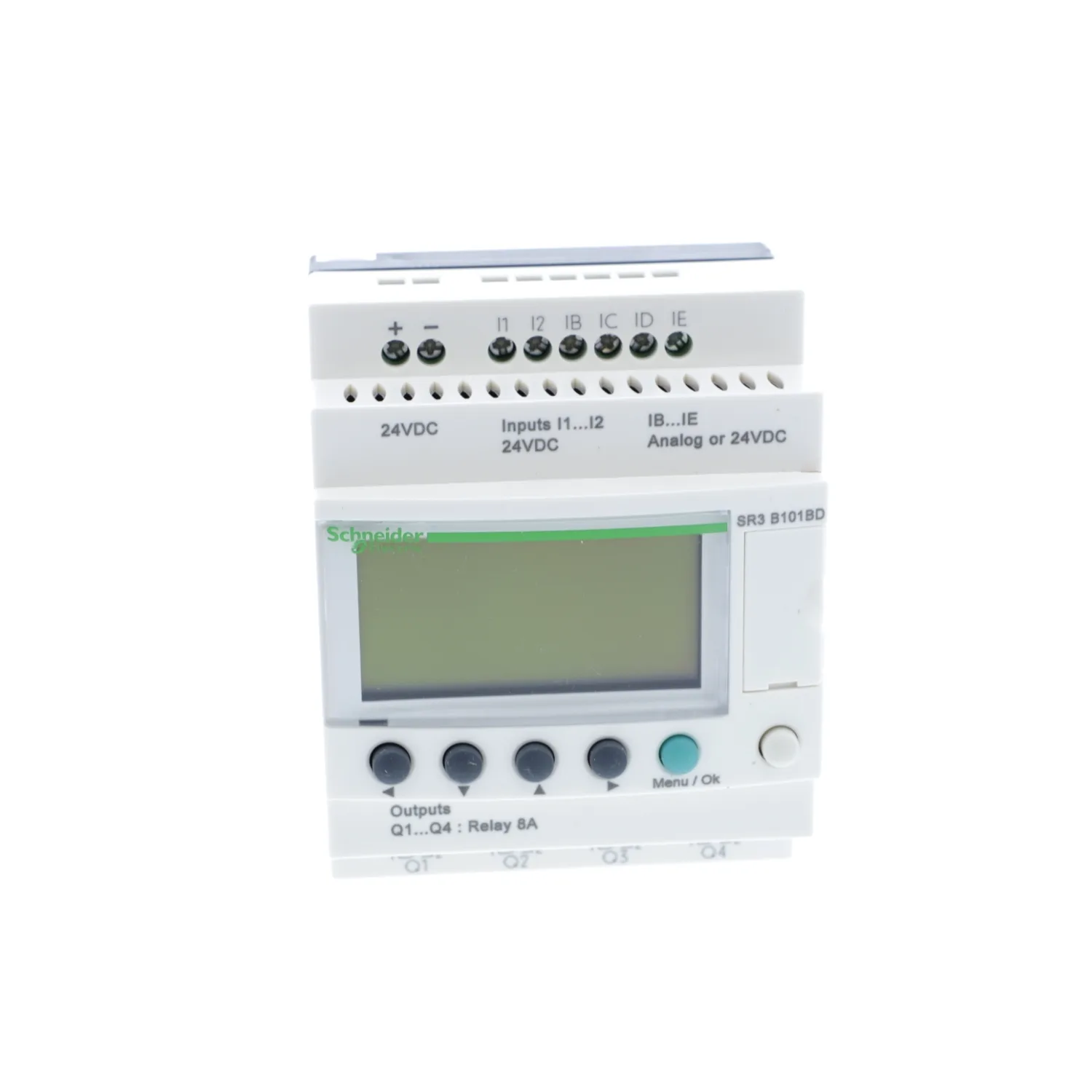 SR3B101BD - Programlanabilir röle; GİRİŞ: 6; Analog giriş: 4; ÇIKIŞ: 4; Zelio Logic; IP20 - 3