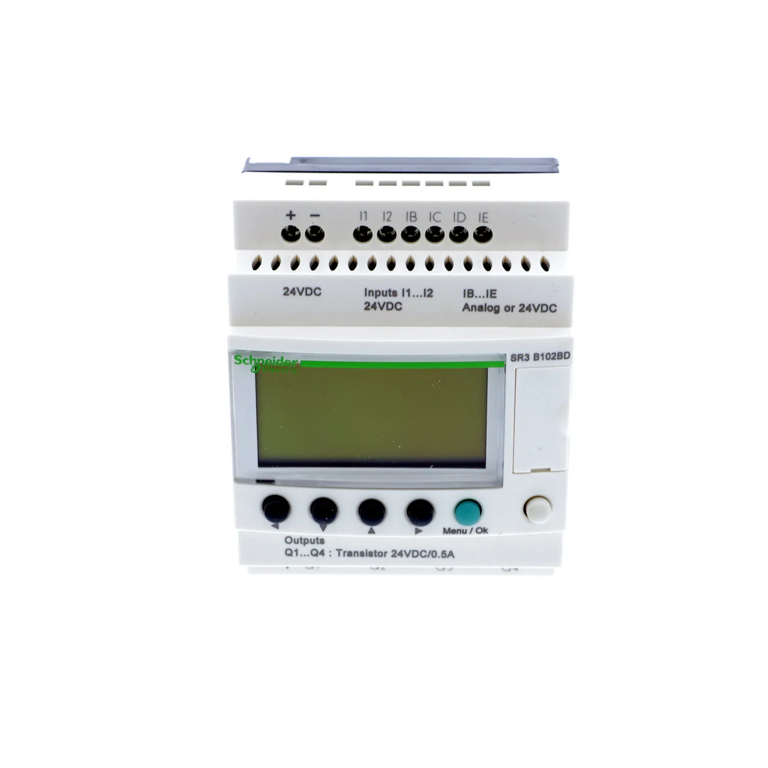 SR3B102BD - Programlanabilir röle; GİRİŞ: 6; Analog giriş: 4; ÇIKIŞ: 4; Zelio Logic; IP20 - 3