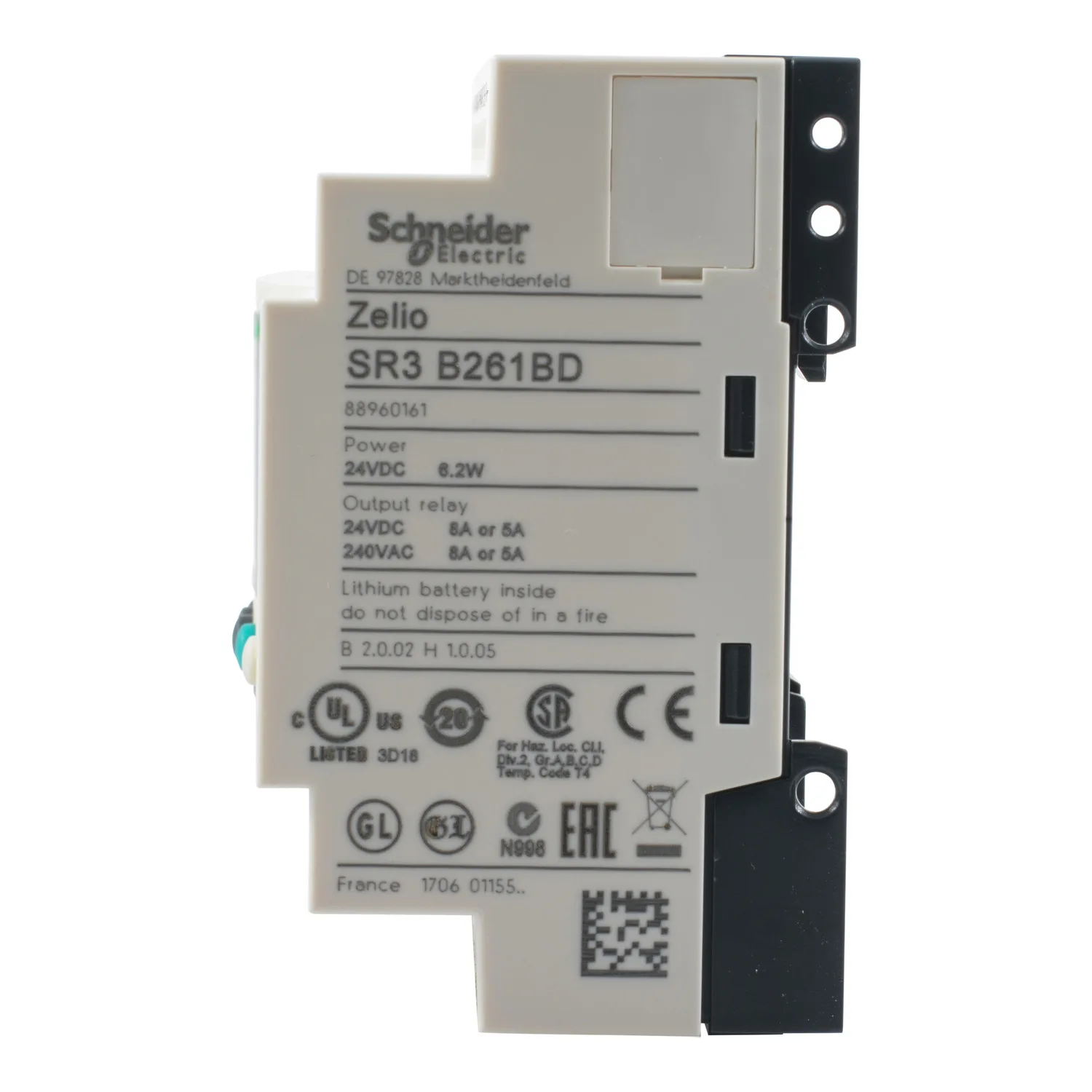 Programmierbares Relais; IN: 16; Ein.analog: 6; OUT: 10; IP20; 24VDC - 3