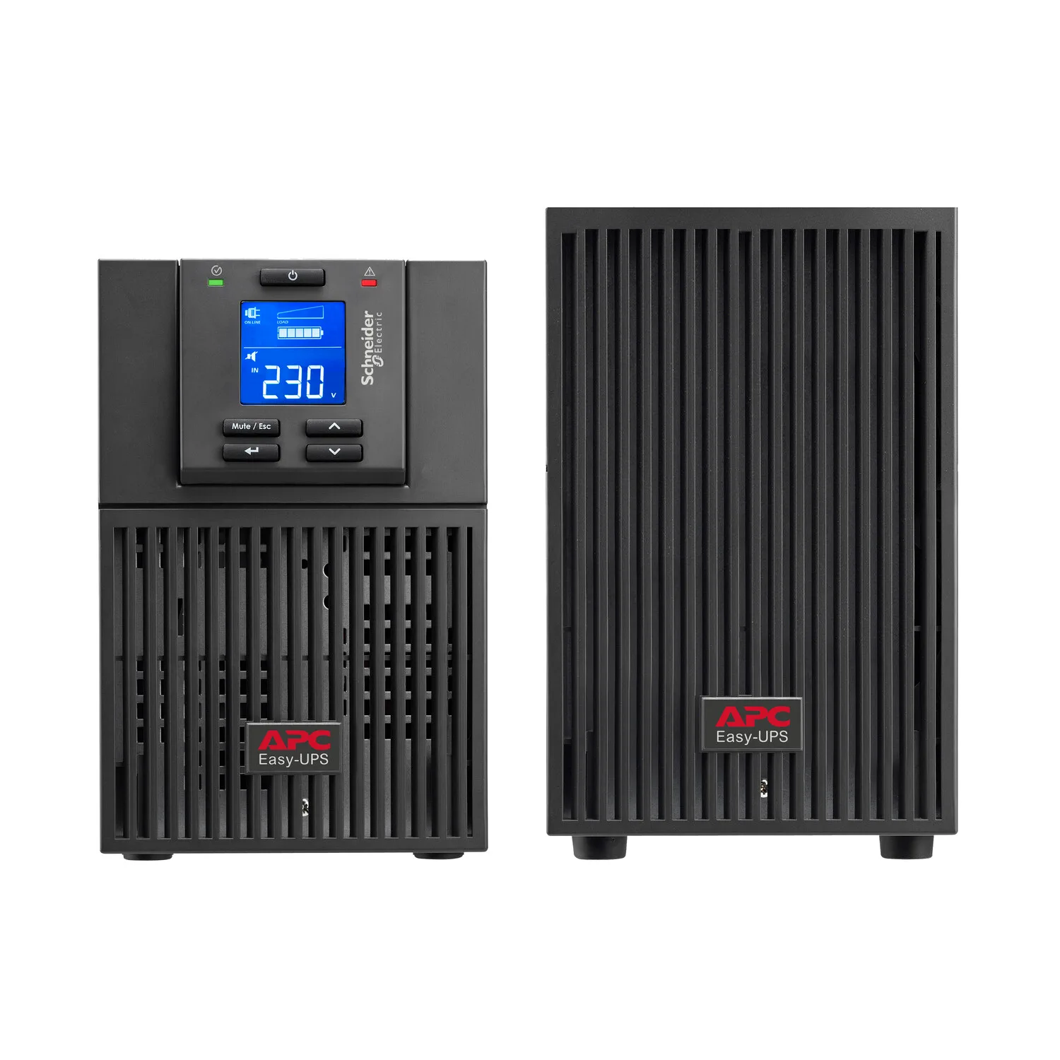 APC Easy UPS On-Line, 1000VA/900W, 230V, Tower, 4x IEC C13 Ausgänge, Intelligenter Kartensteckplatz, LCD, verlängerte Laufzeit - 2