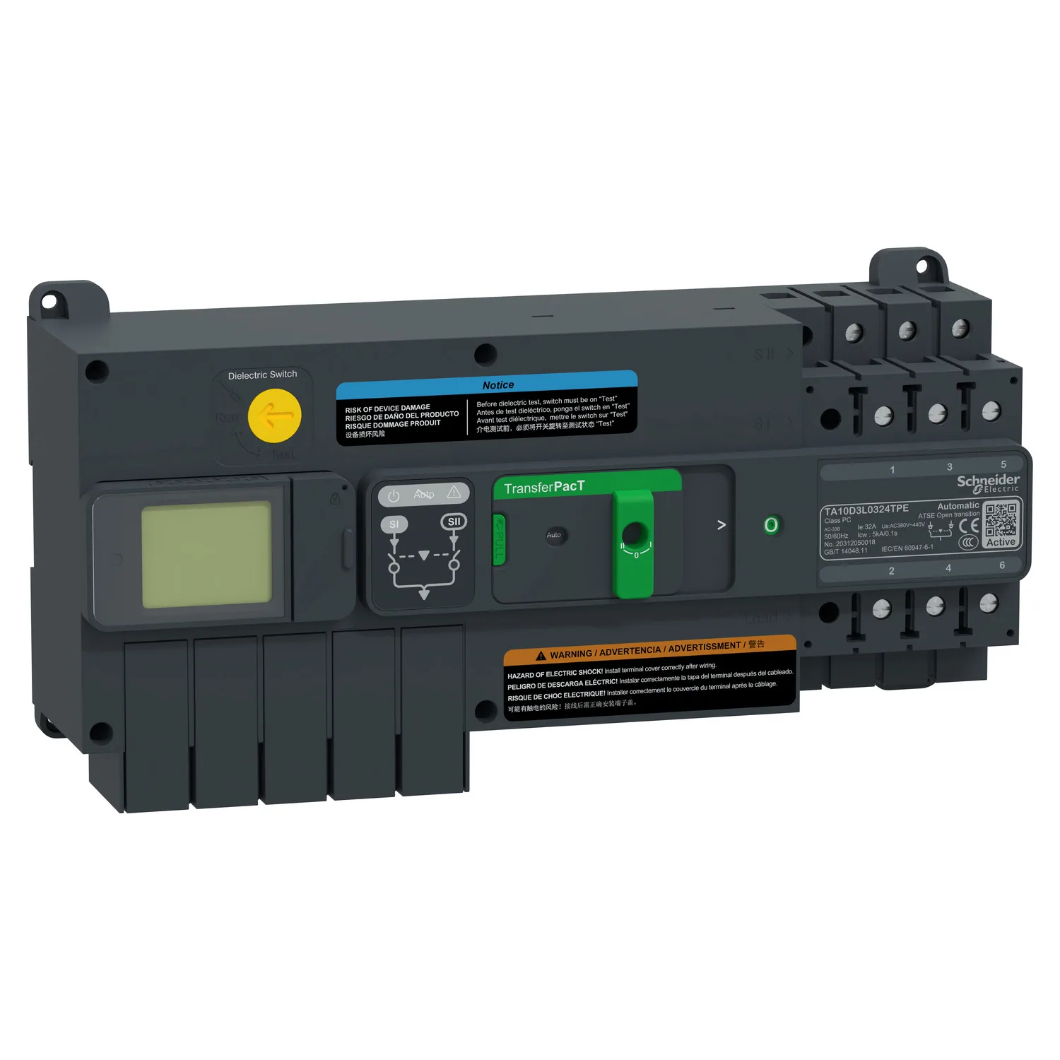 Schneider TA10D3L1004TPE - TA10D3L1004TPE - TA10,100A 3P LCD