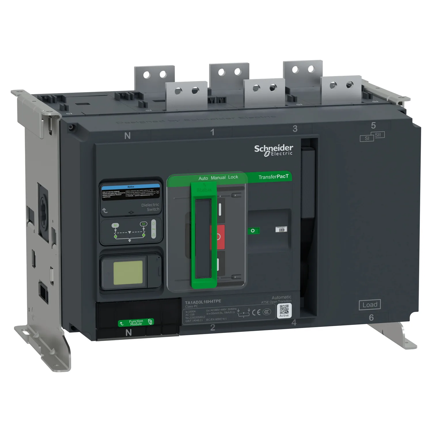 Schneider TA1AD3L10H4TPE - TA1AD3L10H4TPE - TA1A 1000A 3P LCD 400V