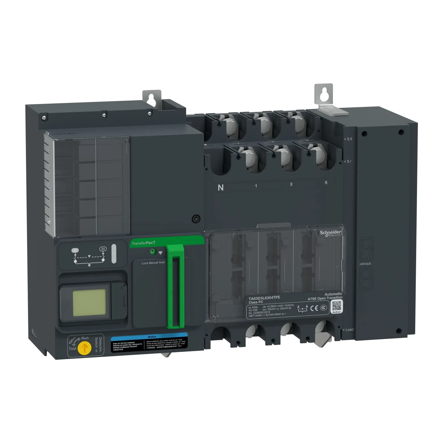Schneider TA63D3L5004TPE - TA63,500A 3P LCD 400V