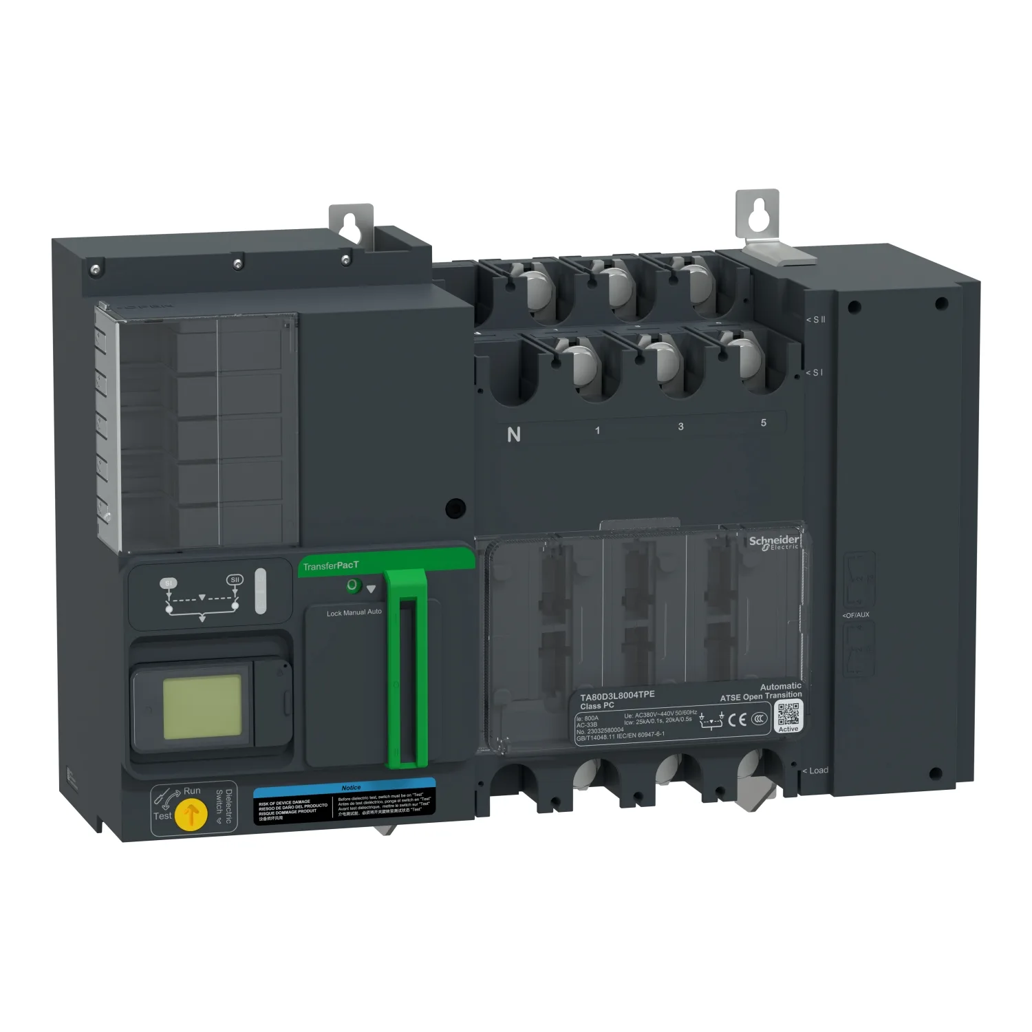 Schneider TA80D3L8004TPE - TA80 800A 3P LCD 400V