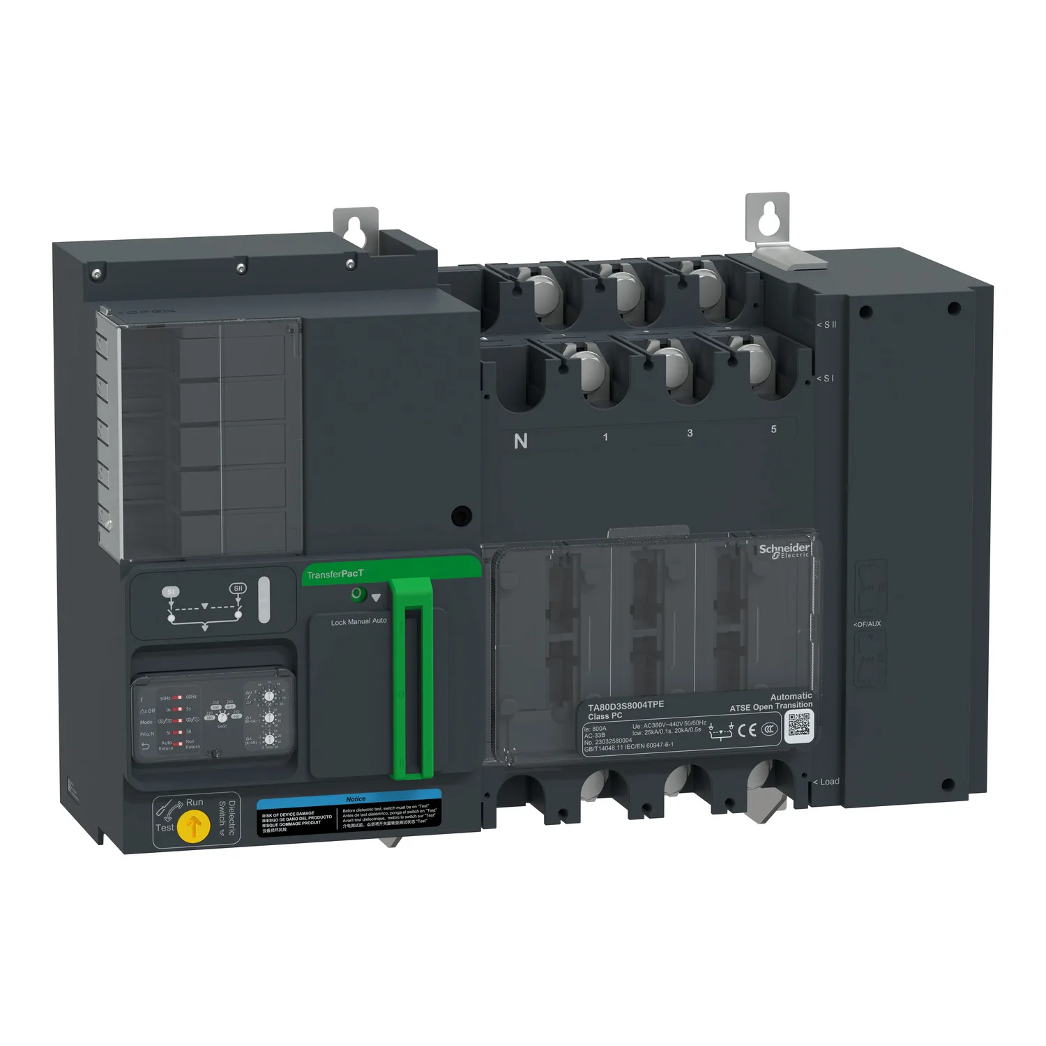 Schneider TA80D3S8004TPE - TA80D3S8004TPE - TA80, 800A 3P Rotary