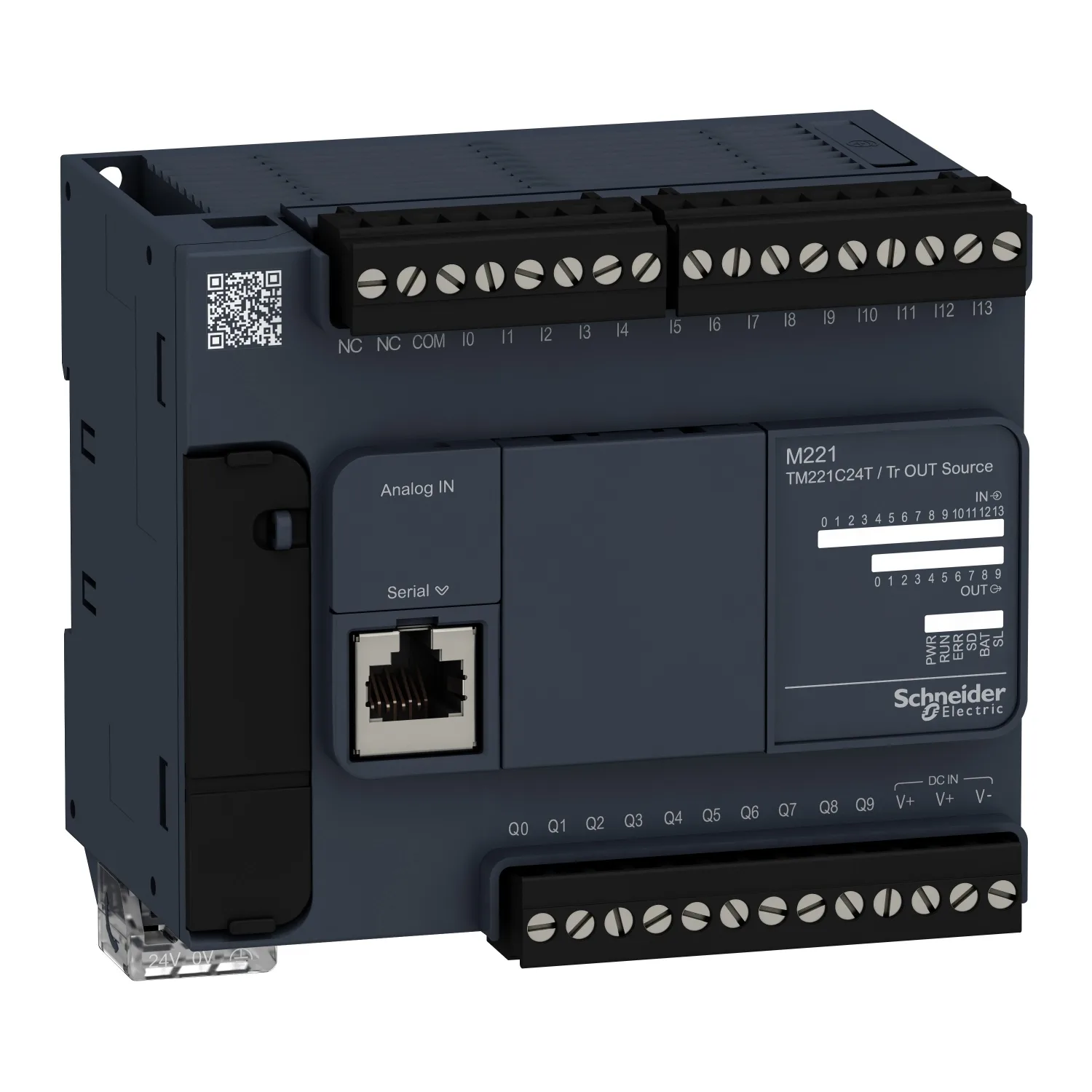 Schneider TM221C24T - Otomasyon modülü: PLC programlanabilir kontrolör; ÇIKIŞ: 10; GİRİŞ: 14