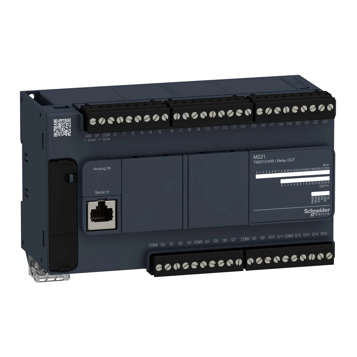 Schneider TM221C40R - Automatisierungsmodul: programmierbare PLC-Steuerung; OUT: 16