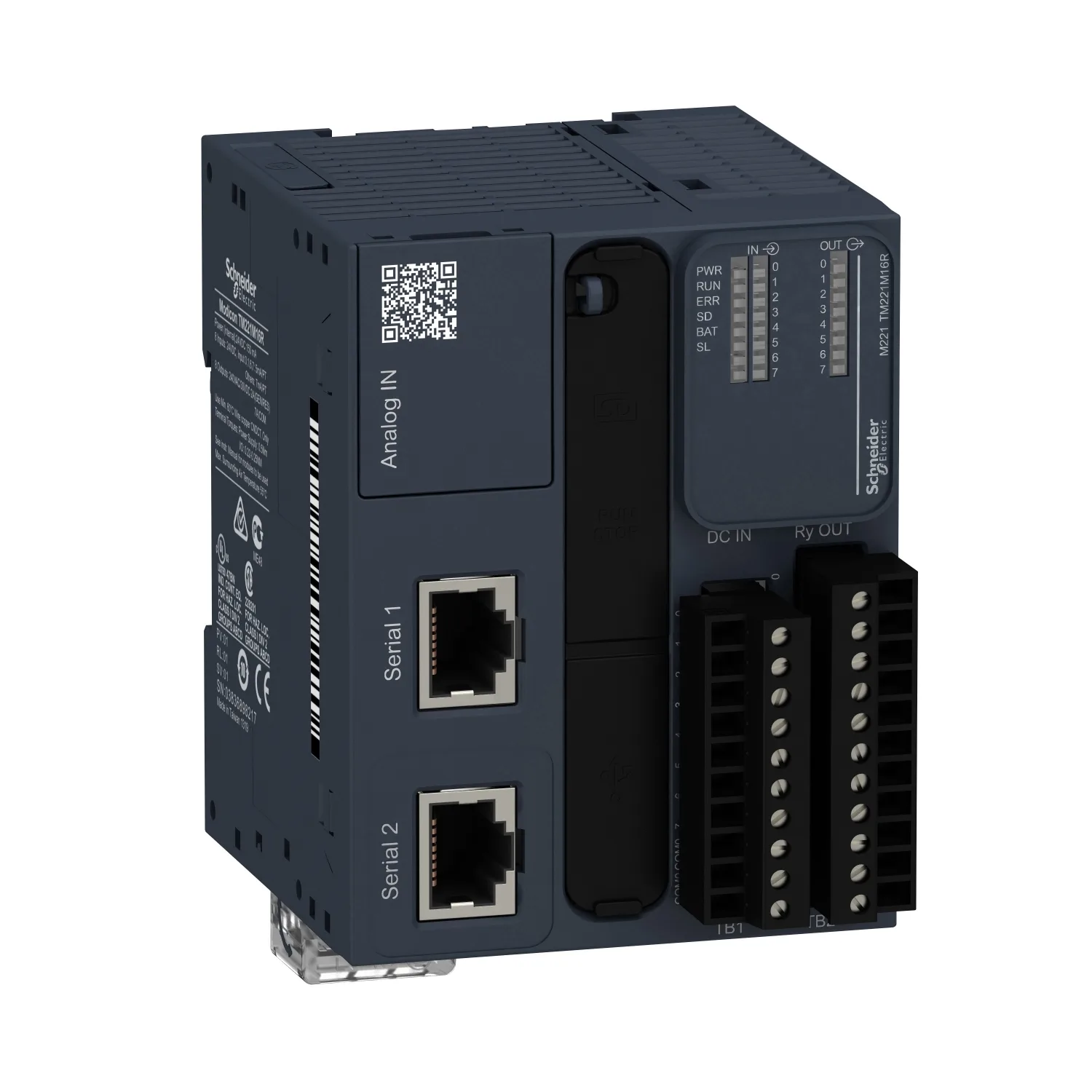 Schneider TM221M16R - Automatisierungsmodul: programmierbare PLC-Steuerung; OUT: 8