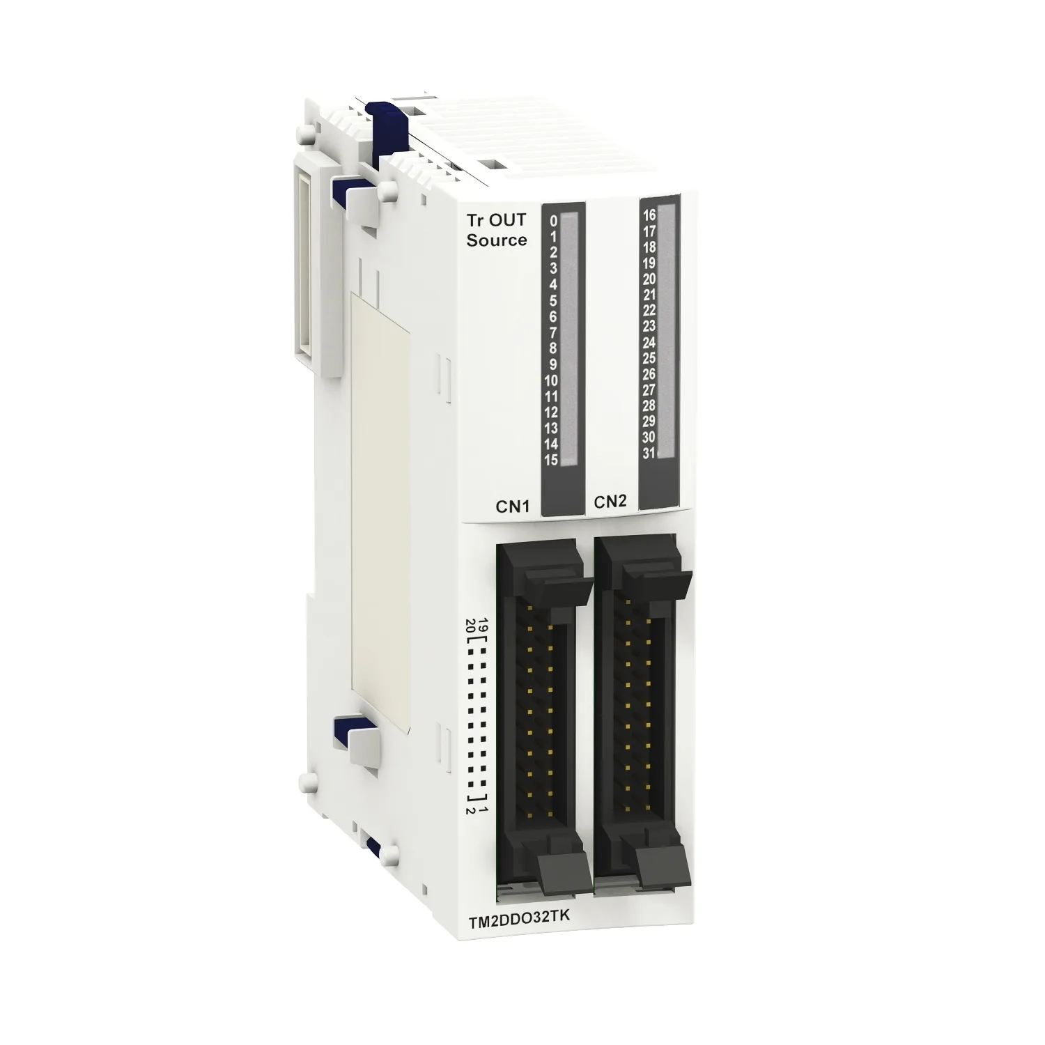Schneider TM2DDO32TK - Discrete output module, Modicon M238 logic controller, 32 outputs 24V transistor, 1 connector HE10