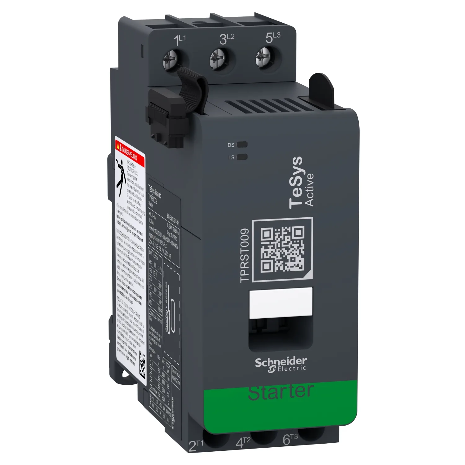 Schneider TPRST009 - Direktstarter 9 A 4 kW, TeSys island Standard Lastabgang