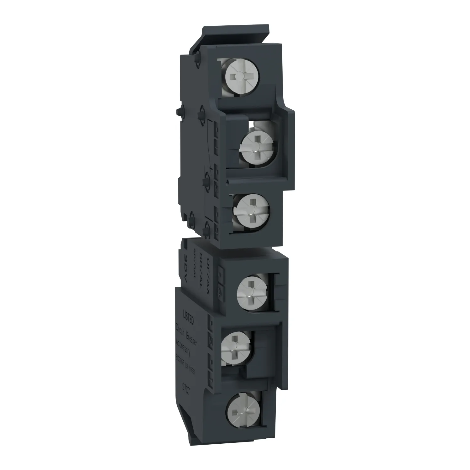 Schneider TPSAUX43 - auxiliary contact for source for Frame 250A, Frame 630A
