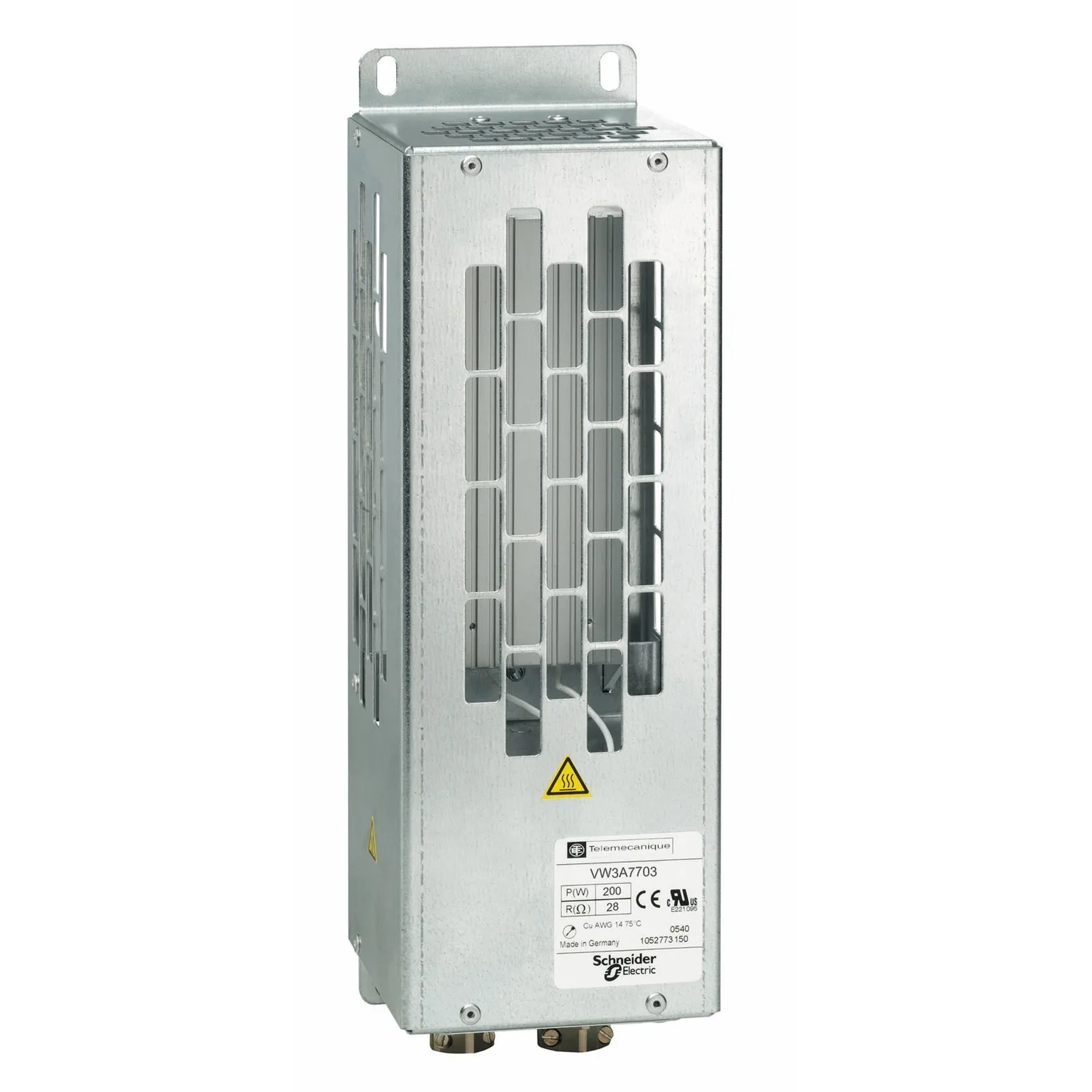 Schneider VW3A7703 - Bremswiderstand, IP 20, 28Ohm -200 W