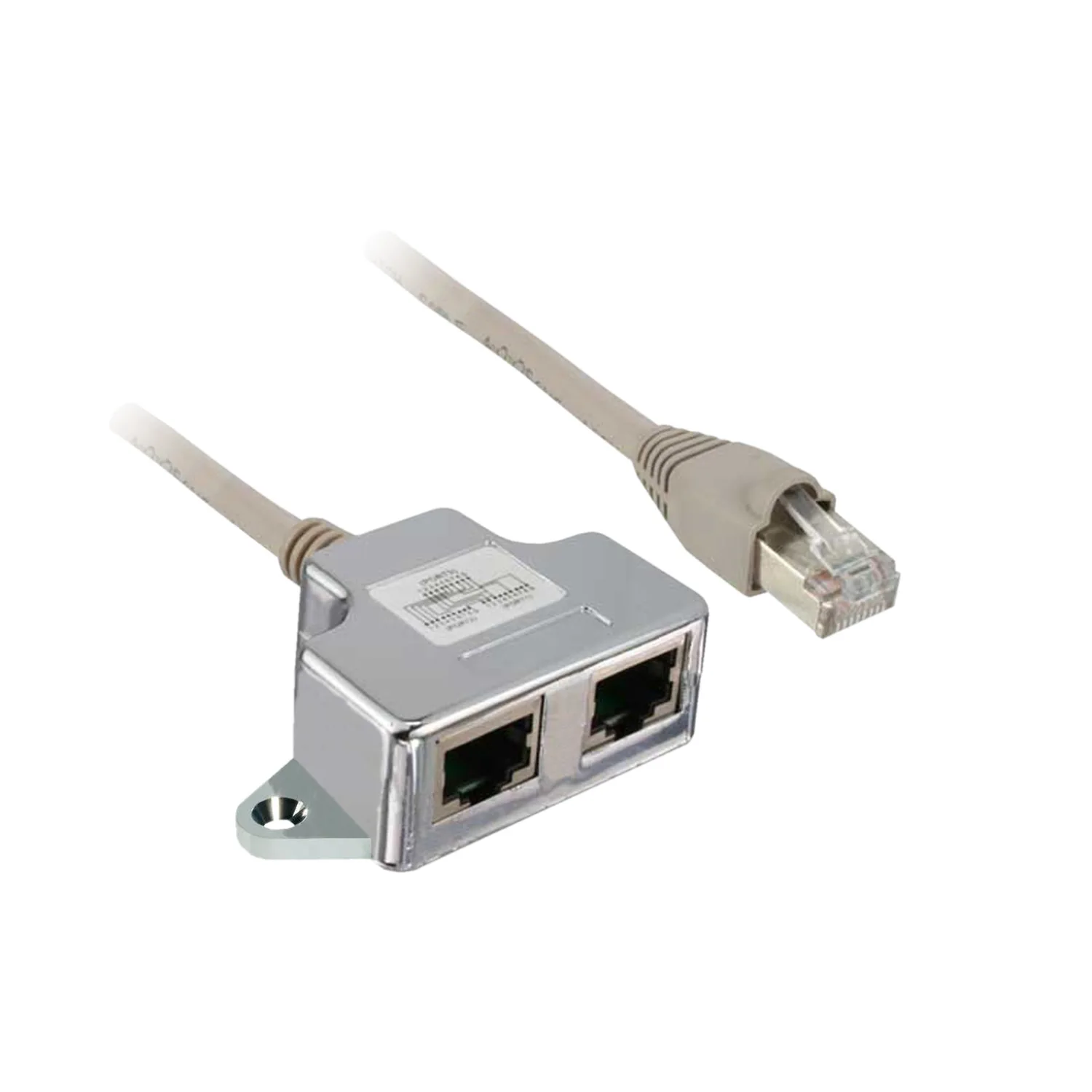 Schneider VW3A8306TF03 - Modbus "T" adaptörü - 1 x RJ45 erkek ve 2 x RJ45 dişi - 0,3 m kablo