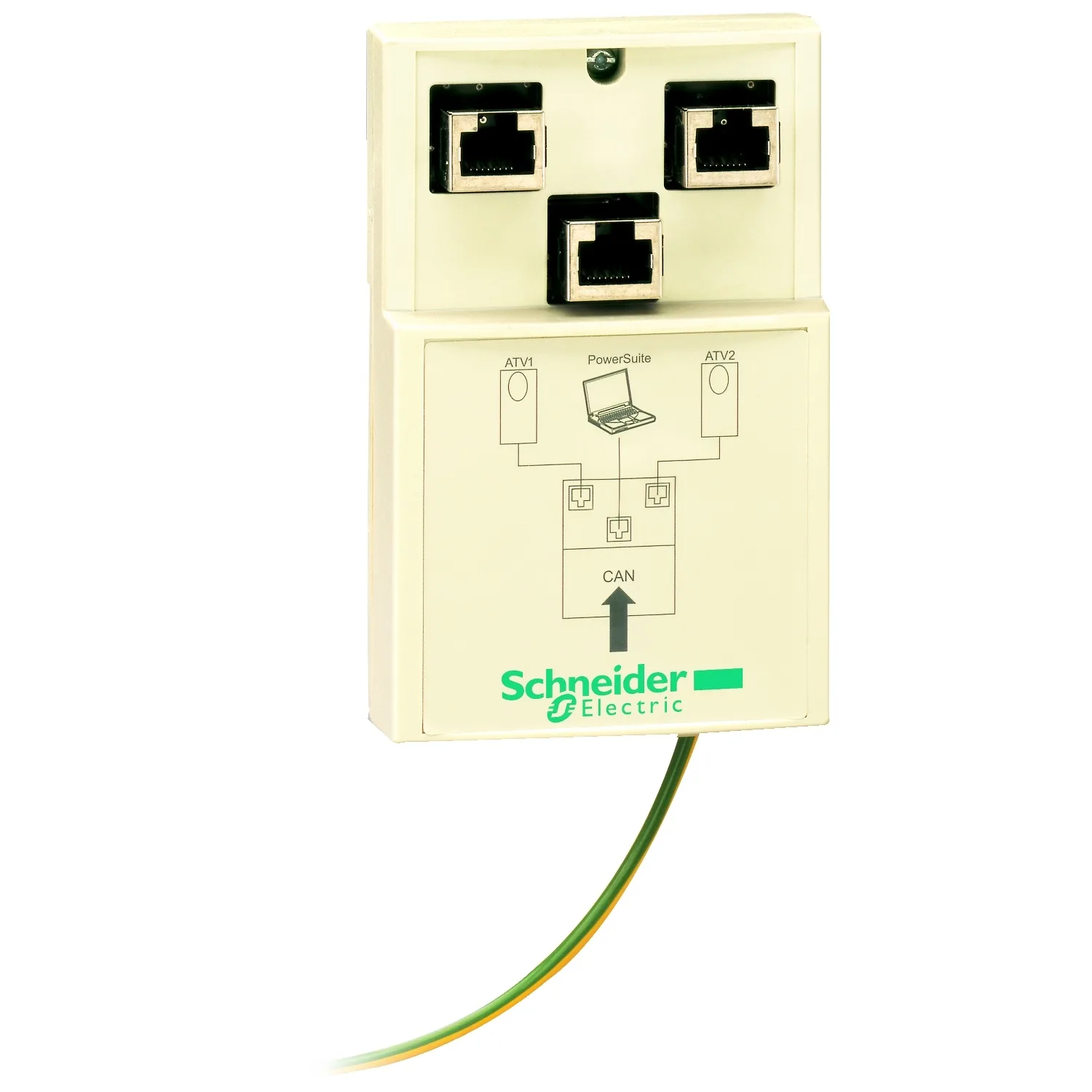 Schneider VW3CANTAP2 - CANopen bağlantı kutusu - 2 x RJ45 ve 1 x RJ45