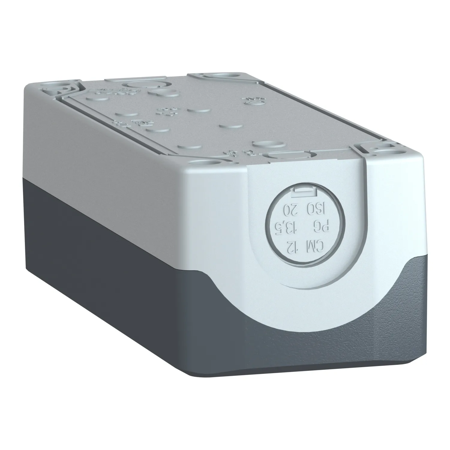 Gehäuse: für Fernbedienung; 22mm; IP66; X: 68mm; Y: 128mm; Z: 53mm - 3