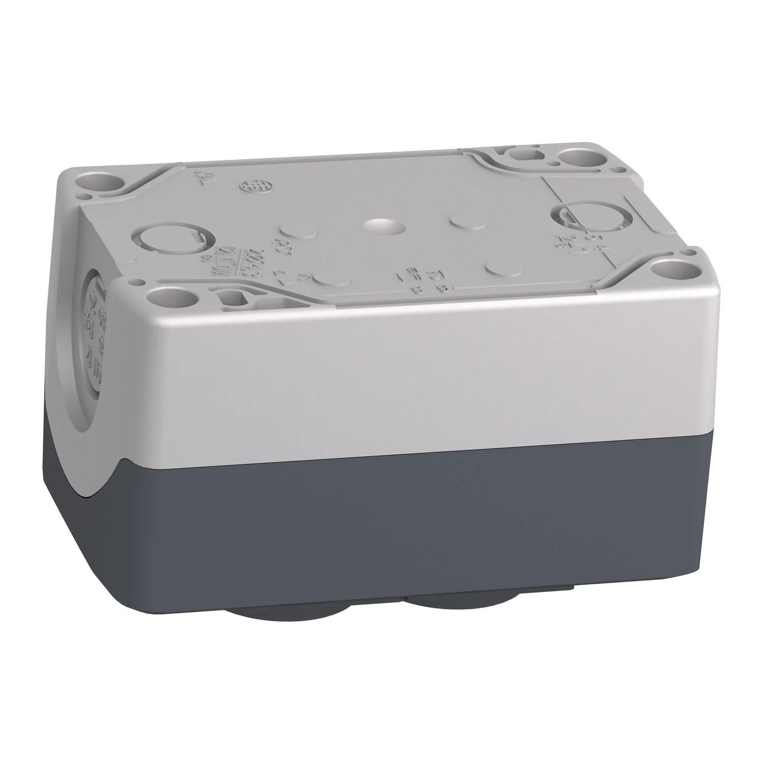 Steuerung kassette; 22mm; Harmony XB5; Il. przyc: 2; flach; IP66 - 4