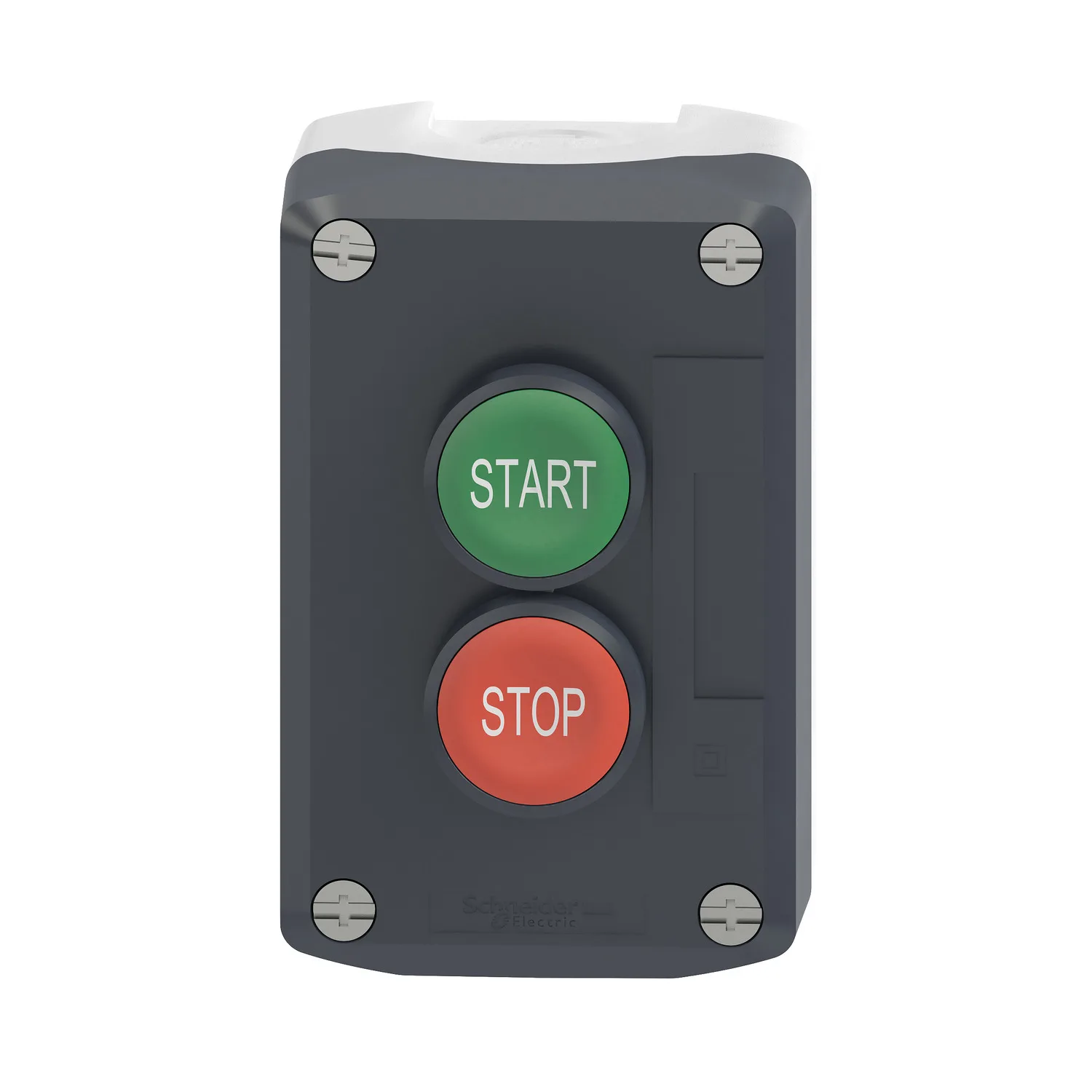 Control cassette; 22mm; Harmony XB5; No.of butt: 2; flat; IP66 - 3