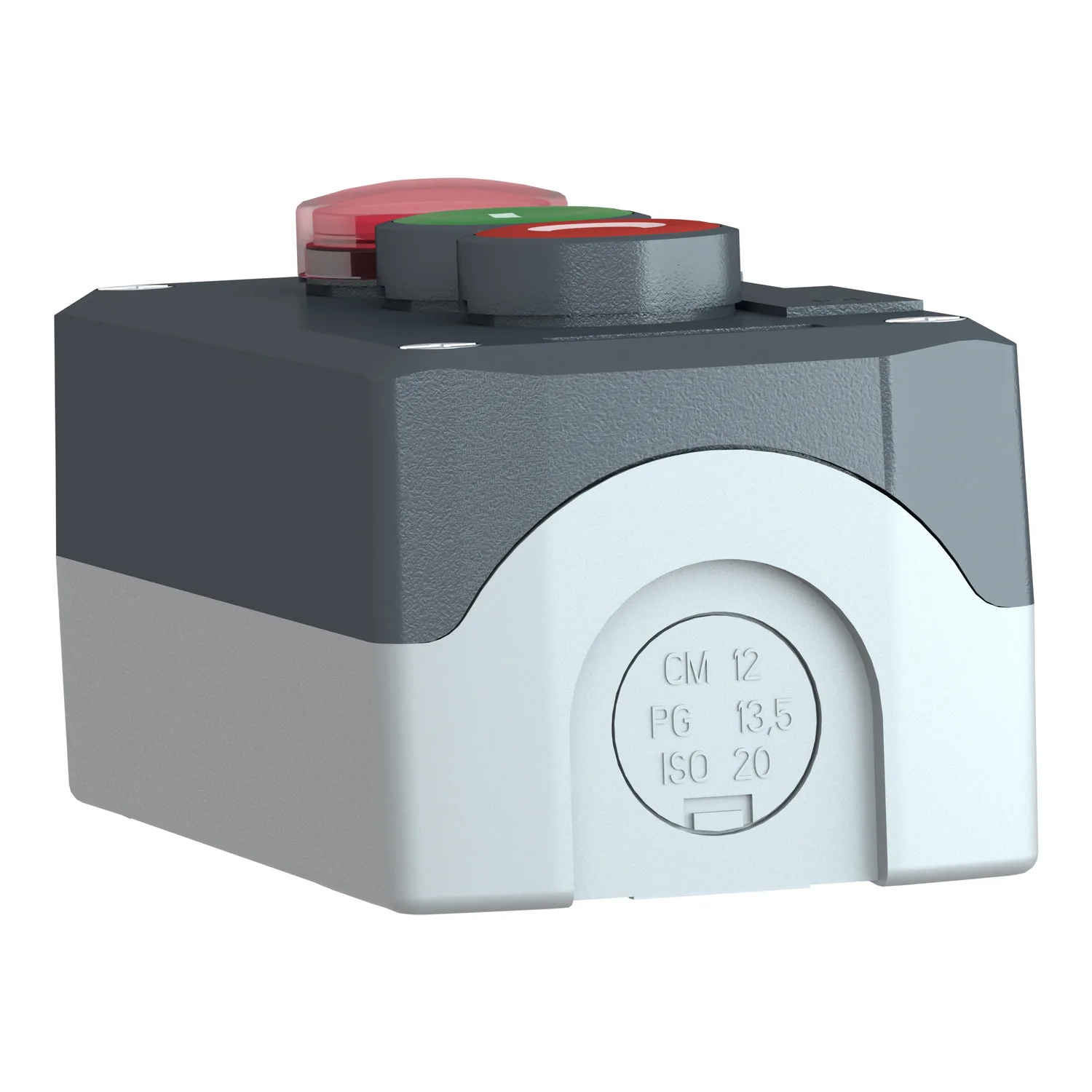 Kontrol kutusu; 22mm; Harmony XB5; Buton sayisi: 2; düz; IP66 - 4