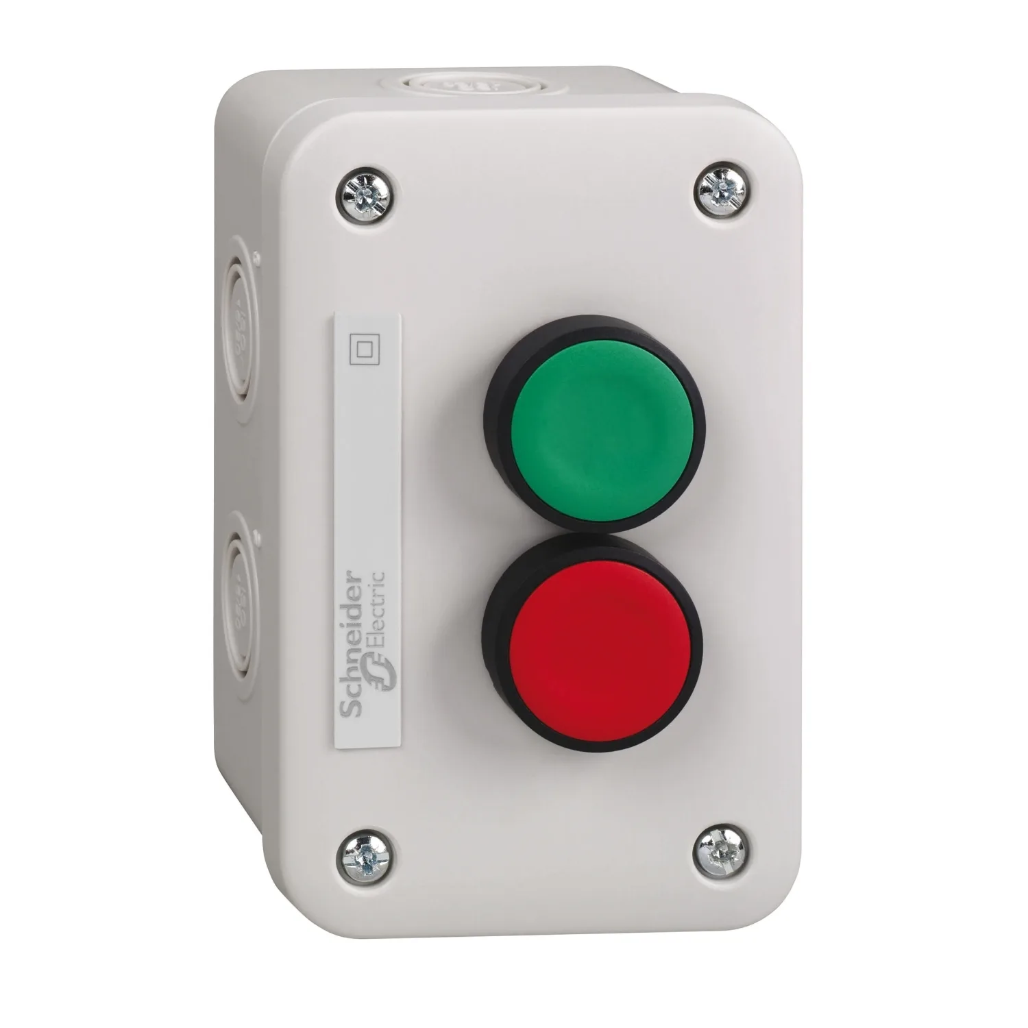 Schneider XALE2011 - control station XAL-E - green pushbutton 1 NO + red pushbutton 1 NC