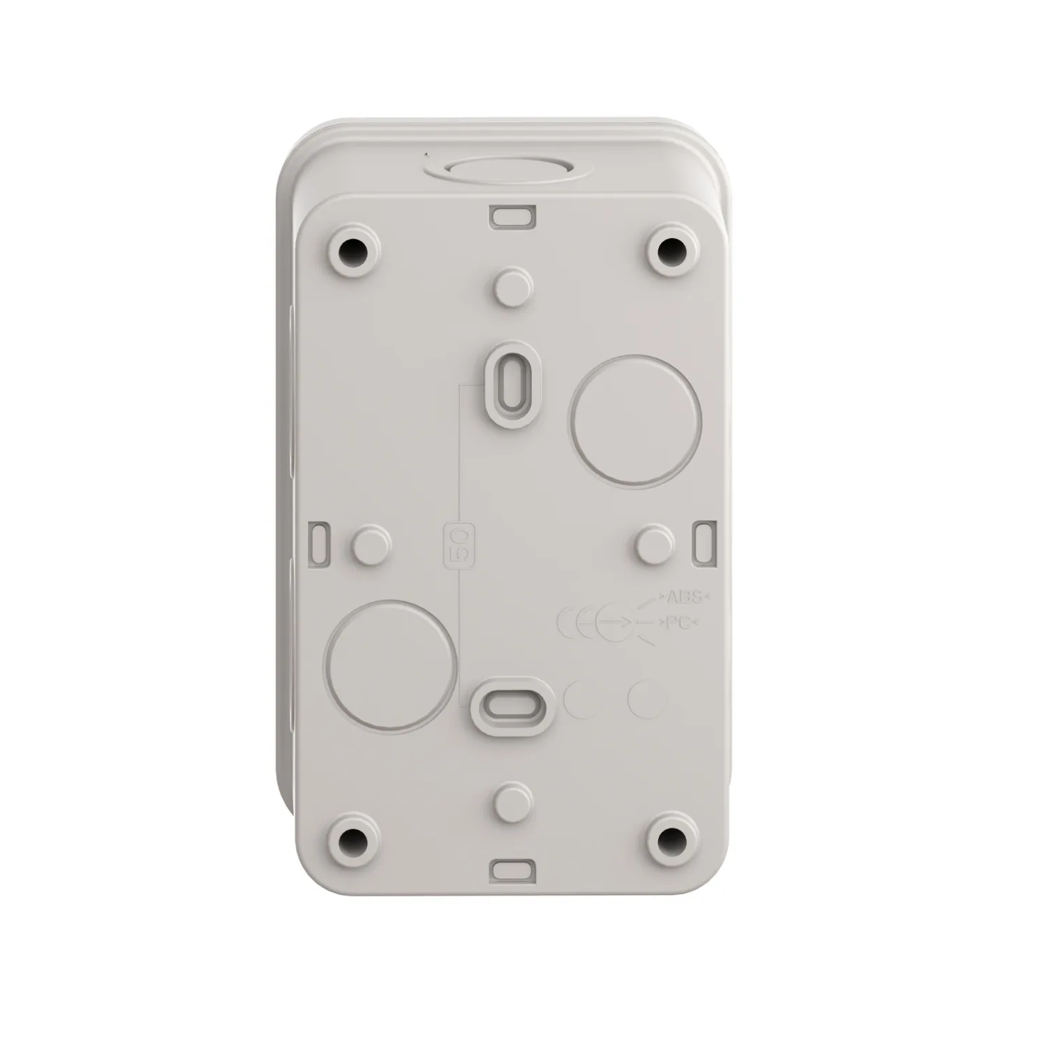 Gehäuse: für Fernbedienung; IP54; X: 73mm; Y: 115mm; Z: 60mm; ABS - 6