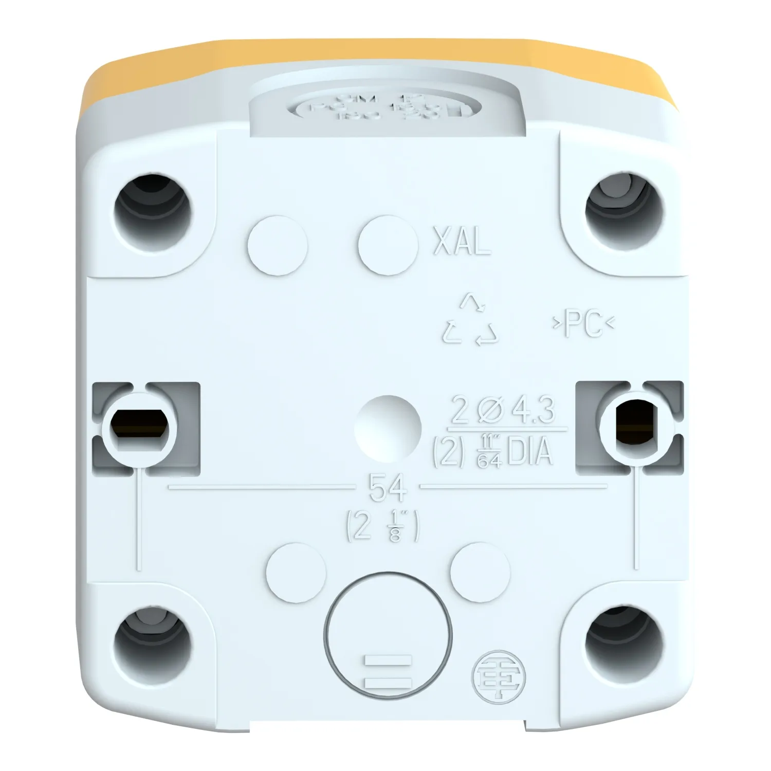 XALK01 - Muhafaza: kumanda paneli için; 22mm; IP65; X: 68mm; Y: 68mm - 5