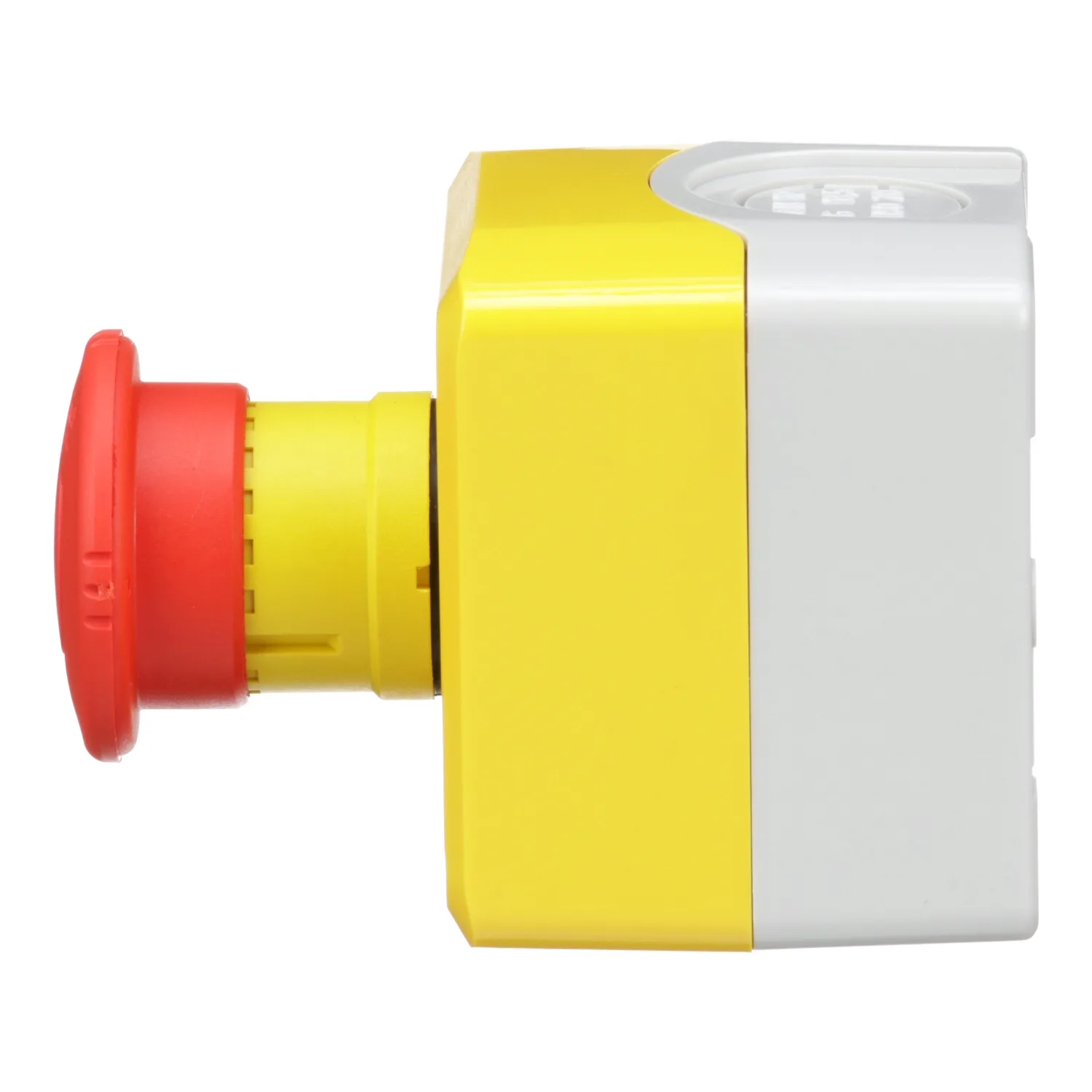 Harmony XAL - boite jaune arrêt urgence rouge - pousser tourner - 1O - Ø40 - 3
