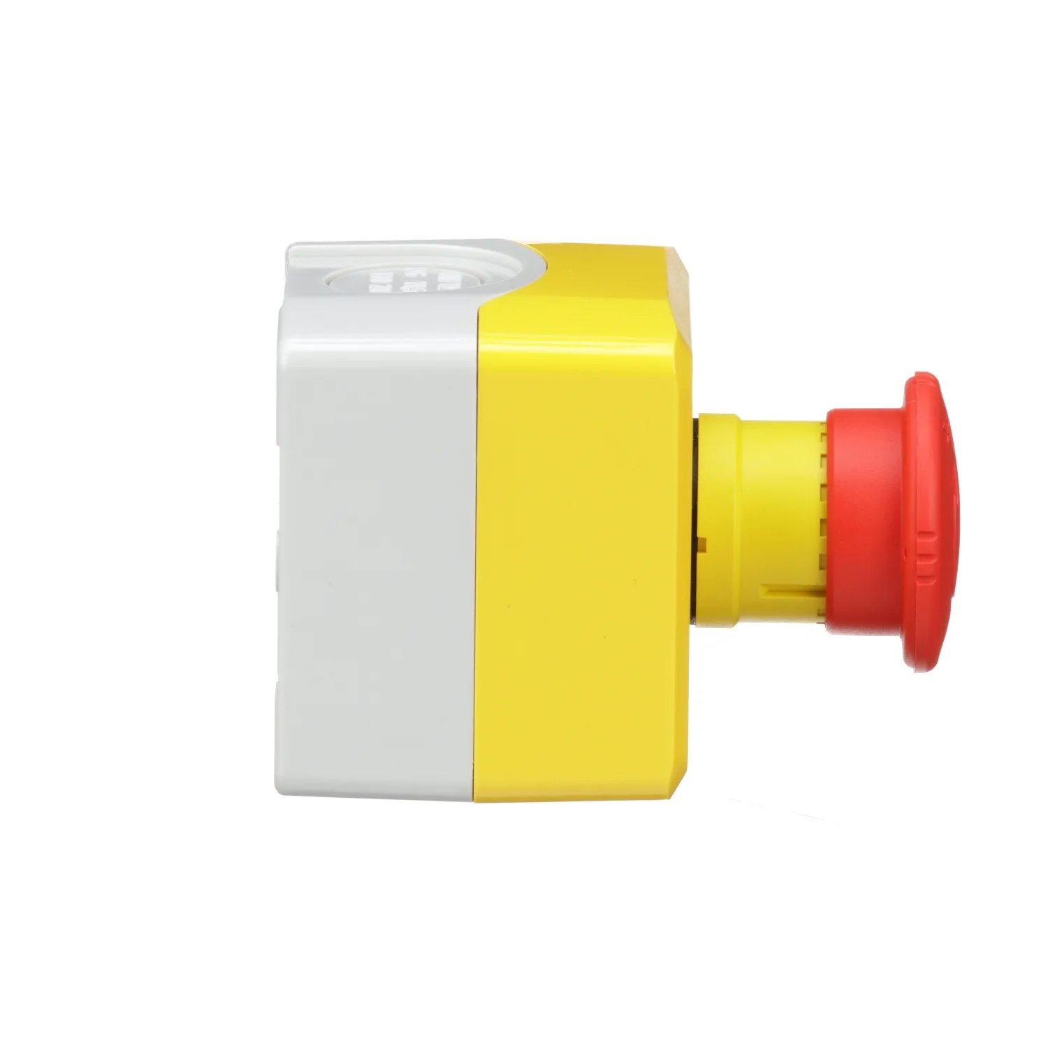 Harmony XAL - boite jaune arrêt urgence rouge - pousser tourner - 1O - Ø40 - 6
