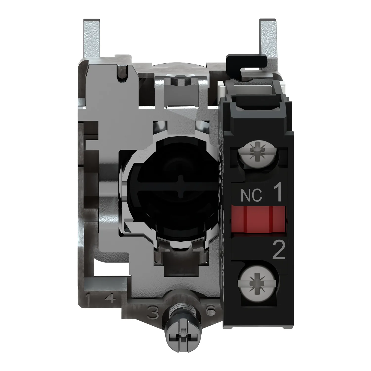 Schneider XB4BA42 - Anahtar: basmalı düğme; 22mm; Kalıcı kon., maks: 1; NK; kırmızı; yok; 3A/240VAC