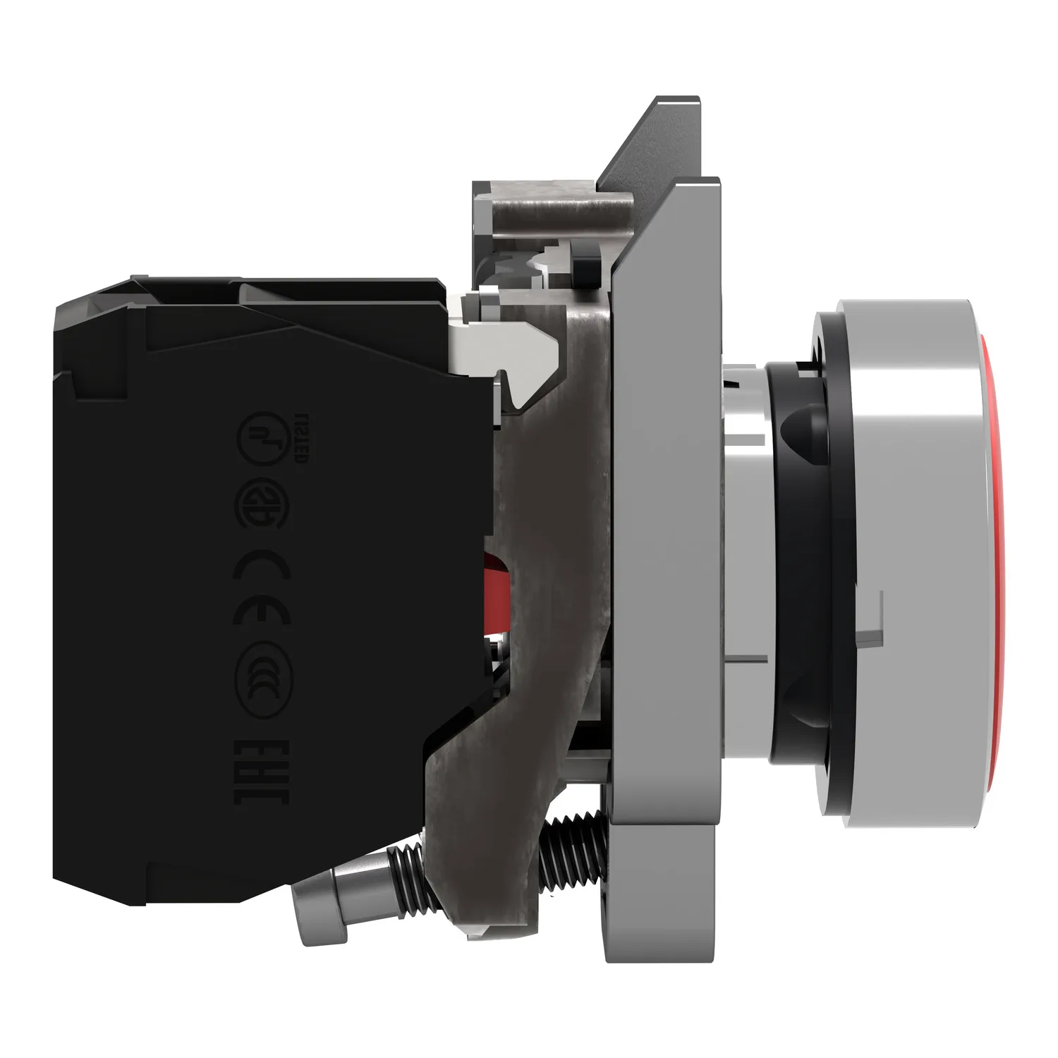 XB4BA4322 - Anahtar: basmalı düğme; 22mm; düz; Harmony XB4; Ø22mm - 6