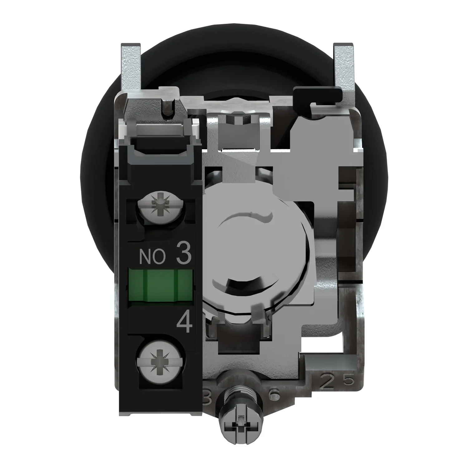 Switch: push-button; 22mm; mushroom; Harmony XB4; Ø22mm - 3