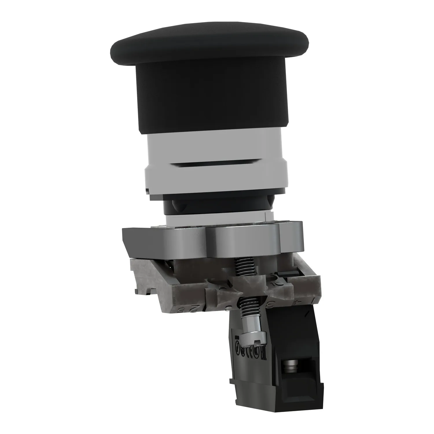 Schneider XB4BC21 - Switch: push-button; 22mm; mushroom; Harmony XB4; Ø22mm