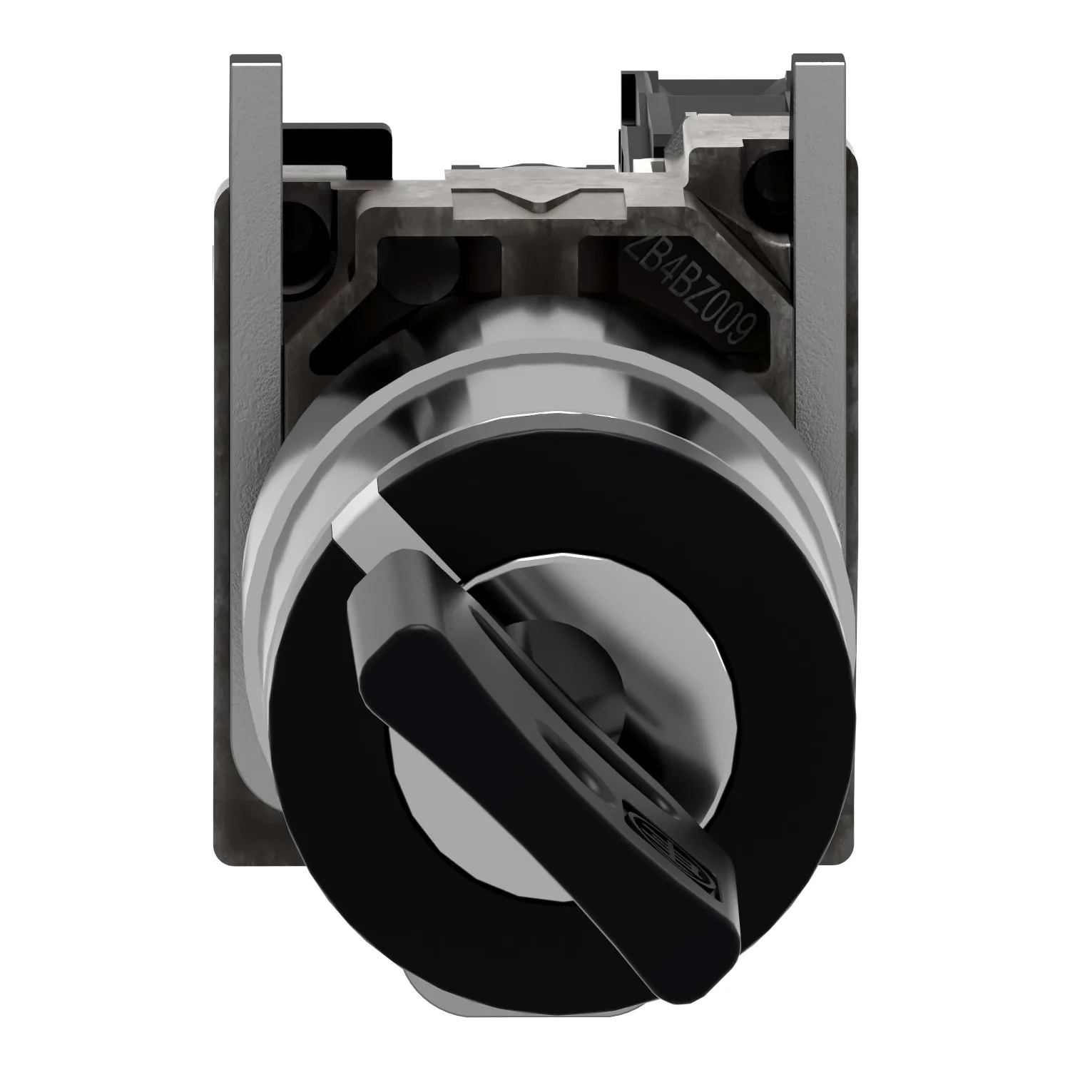 Switch: rotary with key; 22mm; Stabl.pos: 2; NO; black; none; IP66 - 2