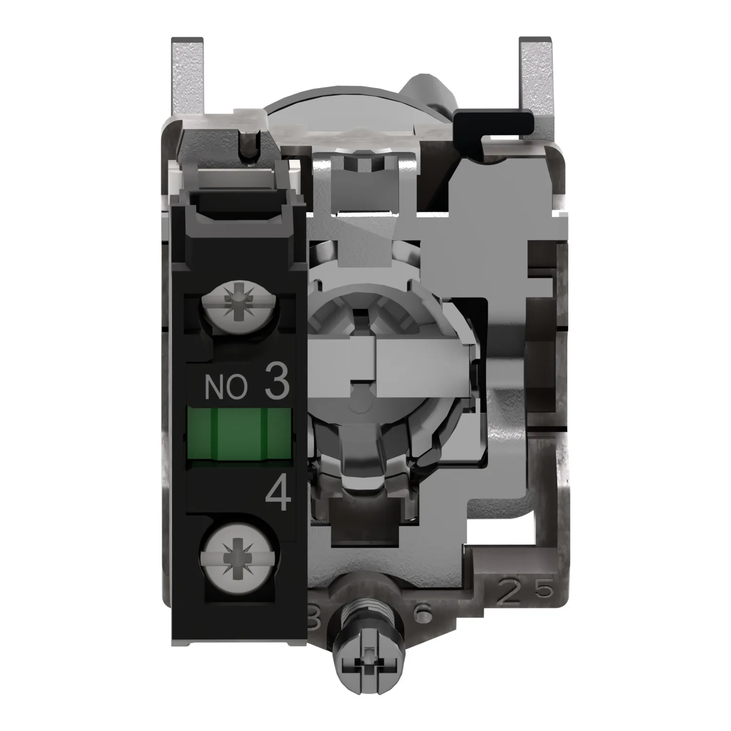 Switch: rotary with key; 22mm; Stabl.pos: 2; NO; black; none; IP66 - 3