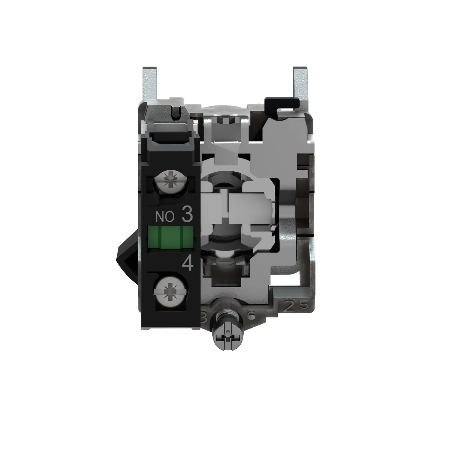 Switch: rotary; 22mm; NO; black; none; 3A/240VAC; 0.55A/125VDC; IP66 - 6