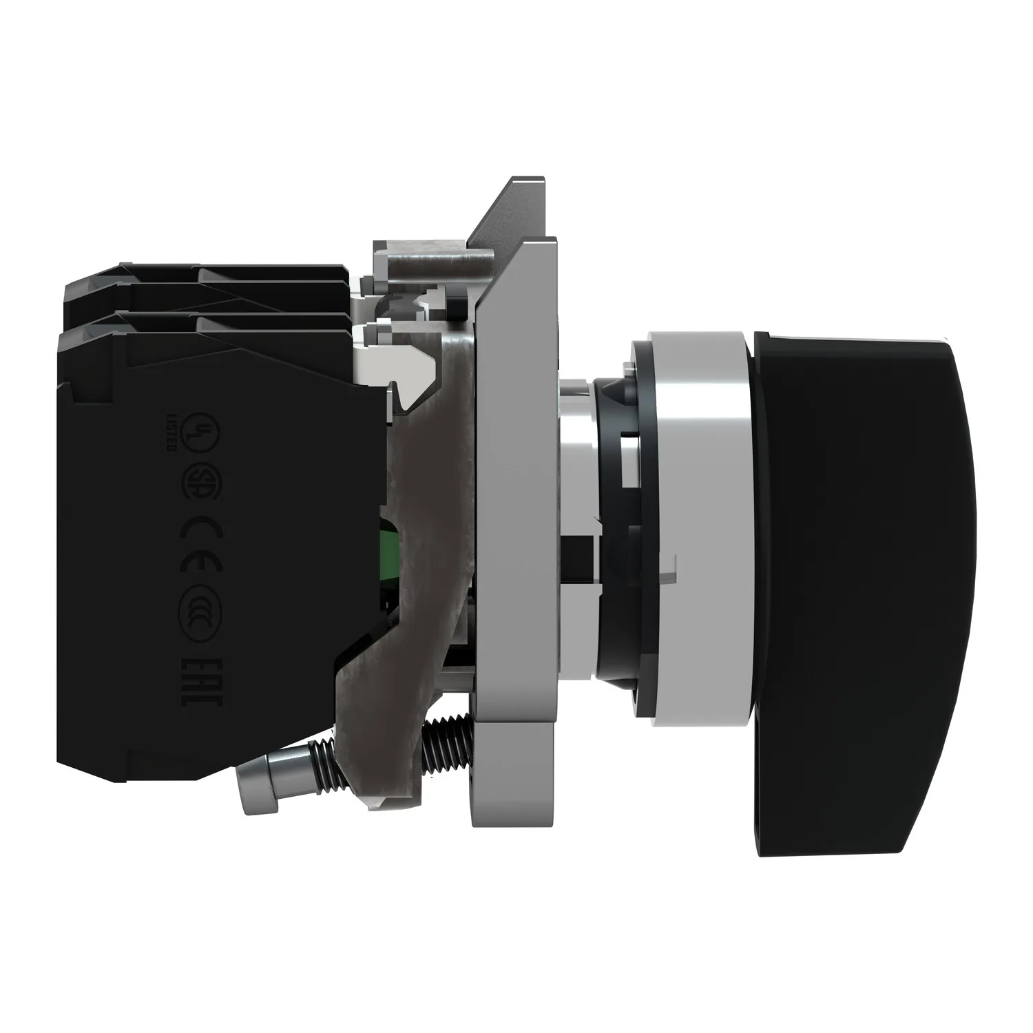 XB4BJ53 - Şalter: döner; 22mm; NA x2; siyah; yok; 3A/240VAC; 0.55A/125VDC - 3