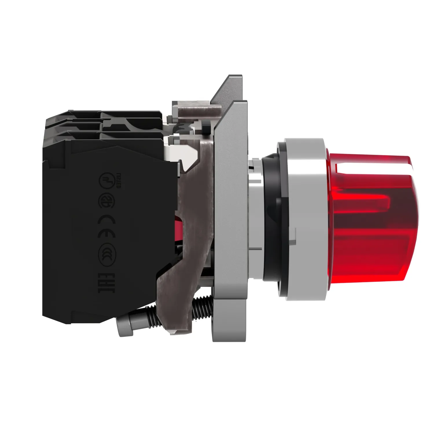 XB4BK124B5 - Anahtar: döner; 22mm; Sabit poz: 2; NK + NA; kırmızı; LED; 24V; IP66 - 4