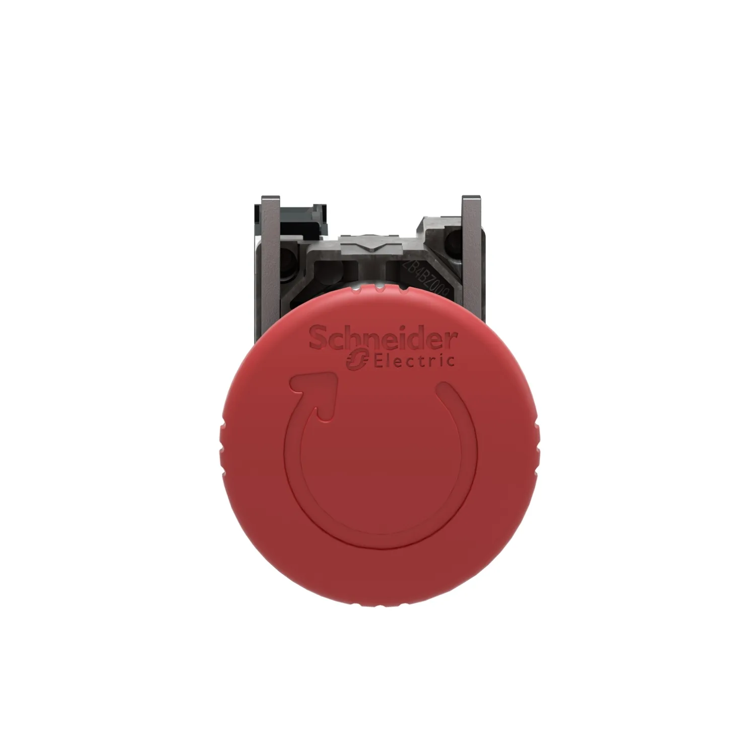 Not-Aus/Not-Halt-Schalter, Harmony XB4, Metall, 22mm, rot, Pilz 40mm, Drehentriegelung, 1Ö - 6