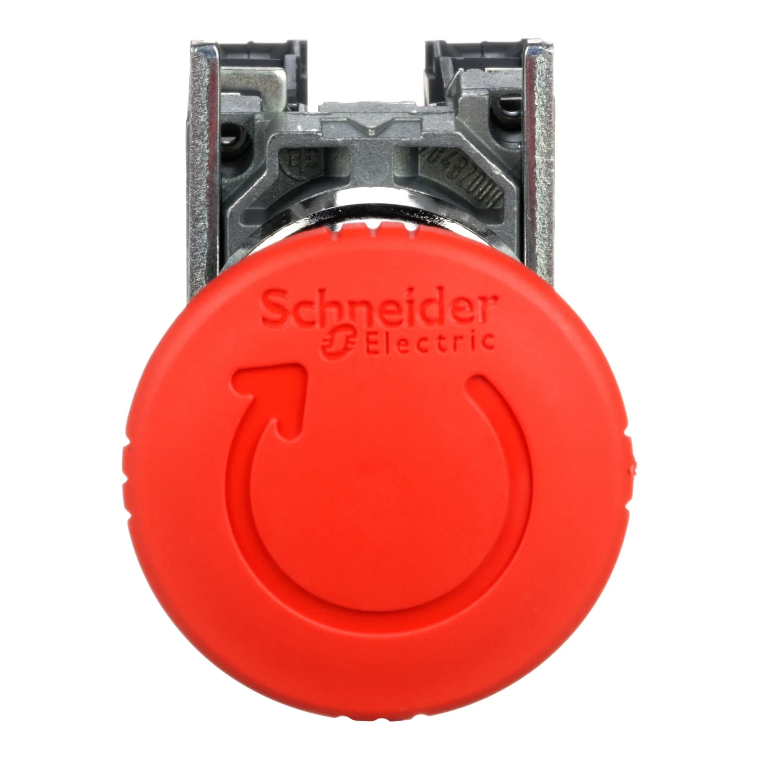 Schalter: Sicherheits-; 22mm; Stab.Pos: 2; NC + NO; rot; Fehlen - 5