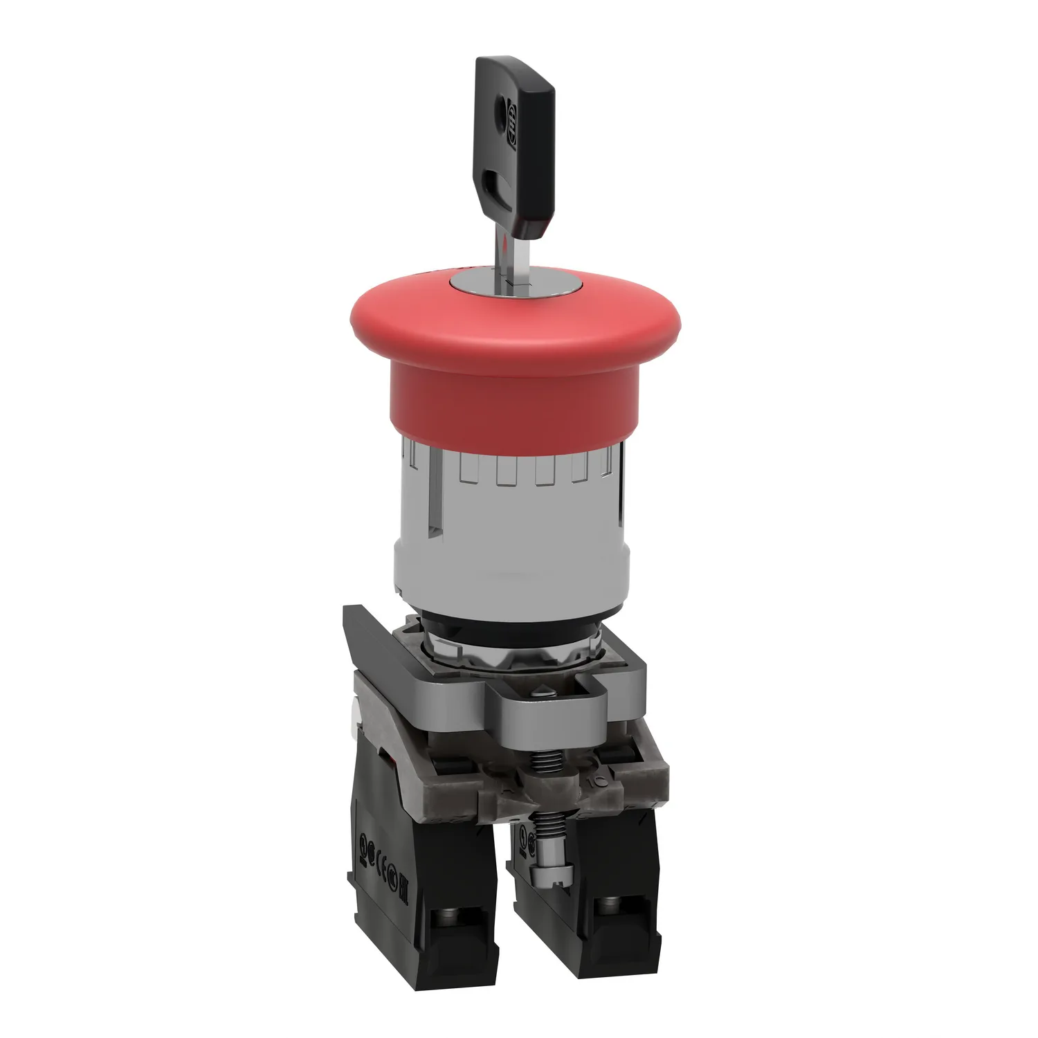XB4BS9445 - Şalter: acil durdurma; 22mm; Sabit konm: 2; NC + NO; kırmızı; yok; IP66 - 2