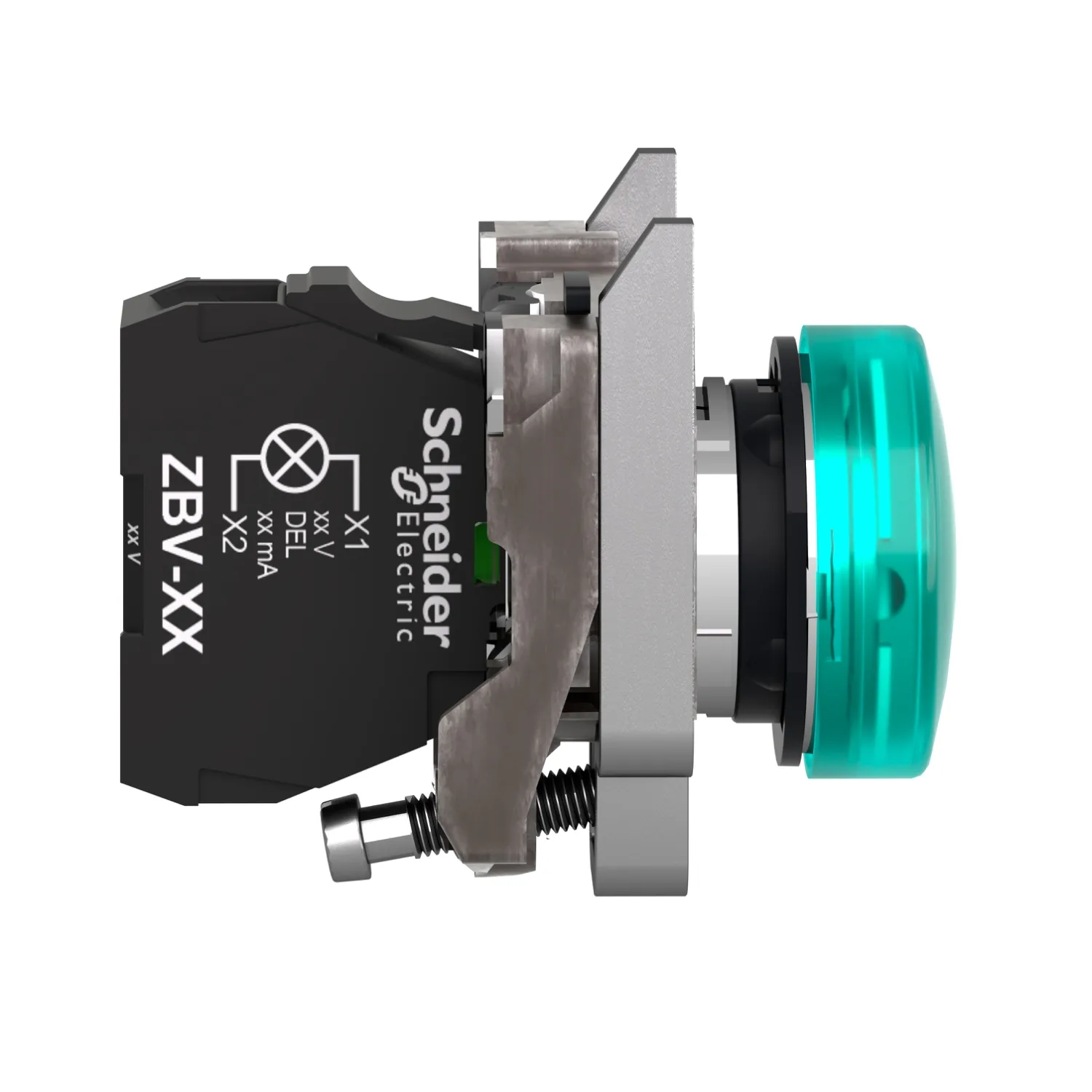 XB4BV63 - İkaz lambası; 22mm; Harmony XB4; Aydınlatma: akkor lamba; Ø22mm - 4