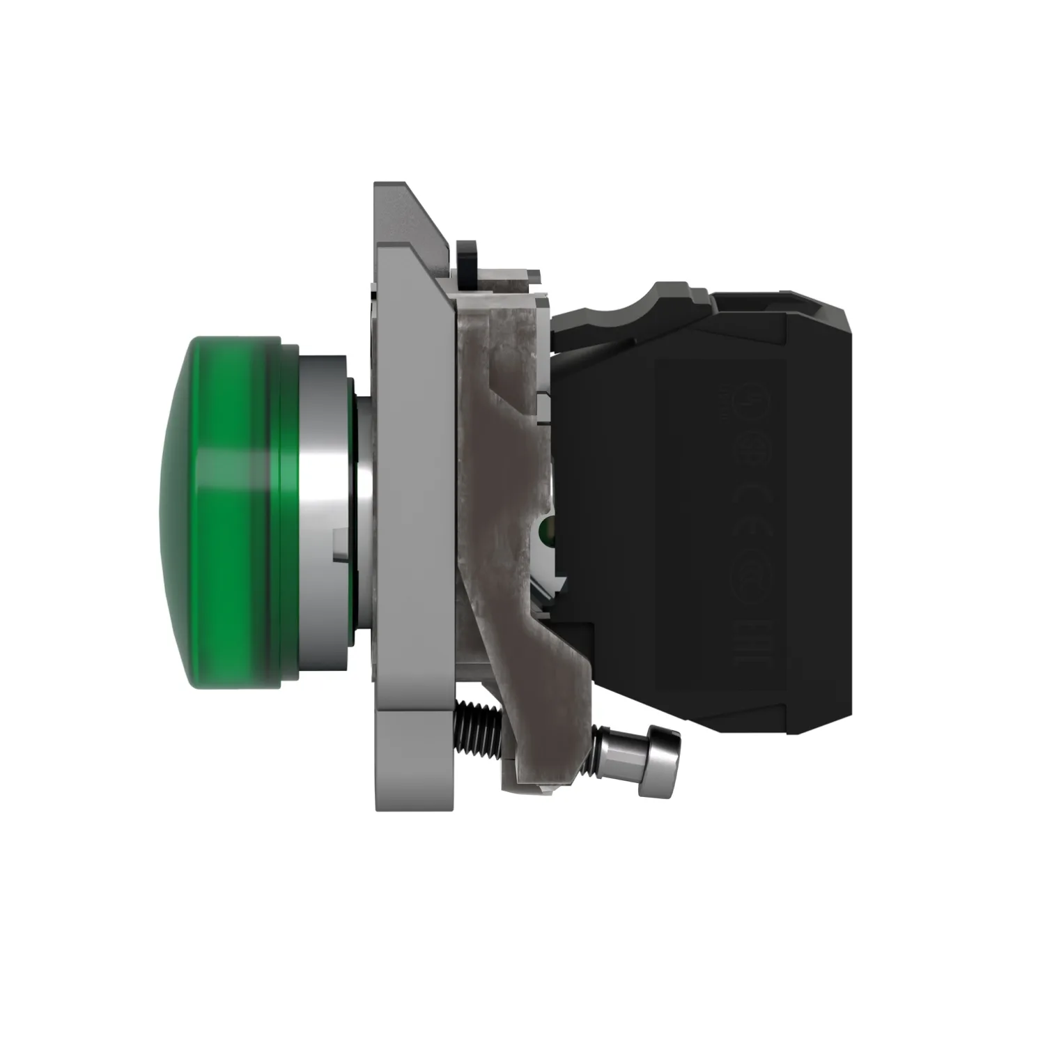 Control lamp; 22mm; Harmony XB4; Illumin: ZBVB; Ø22mm; IP66; green - 5