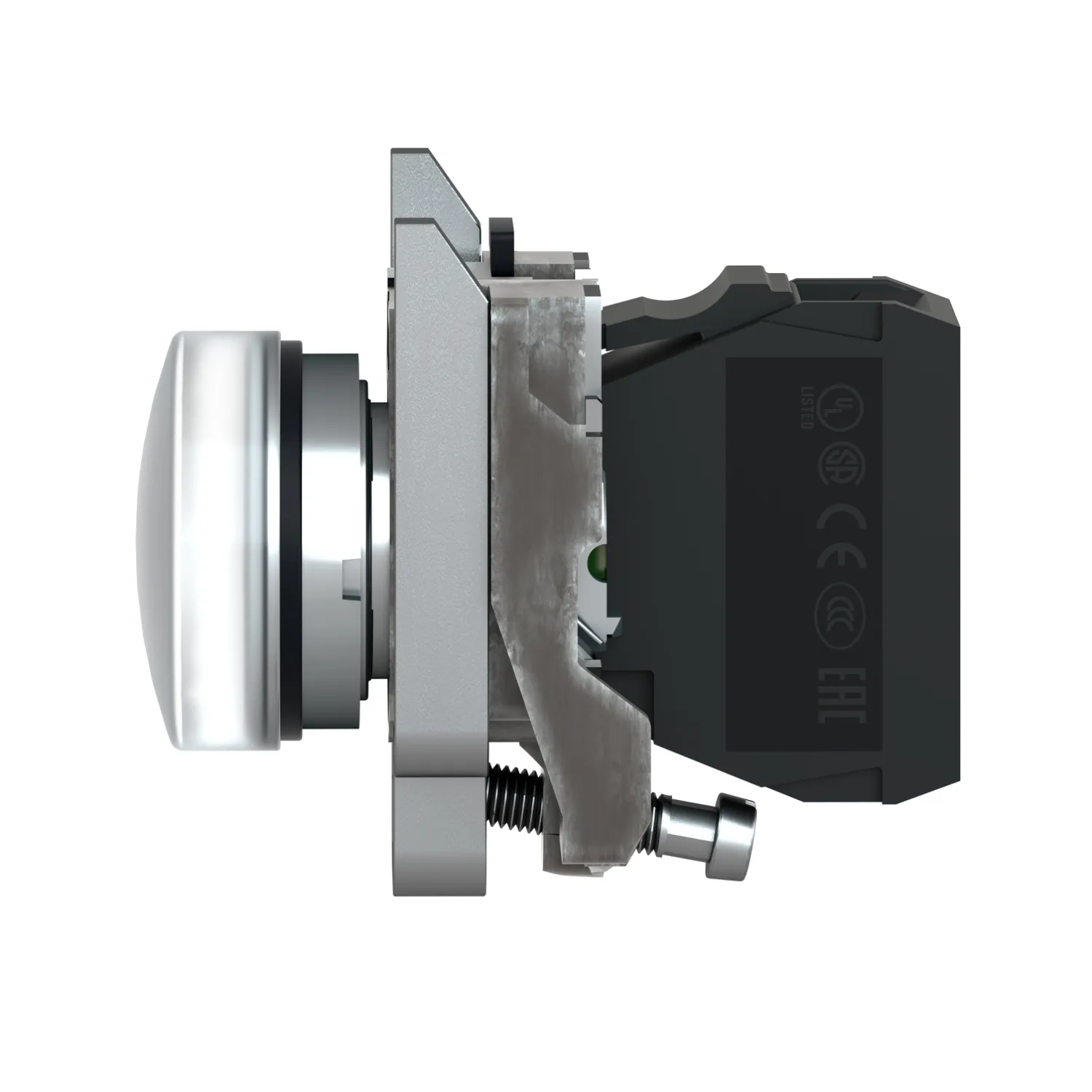 XB4BVM1 - İkaz lambası; 22mm; Harmony XB4; Aydınlatma: ZBVM; Ø22mm; IP66; beyaz - 3