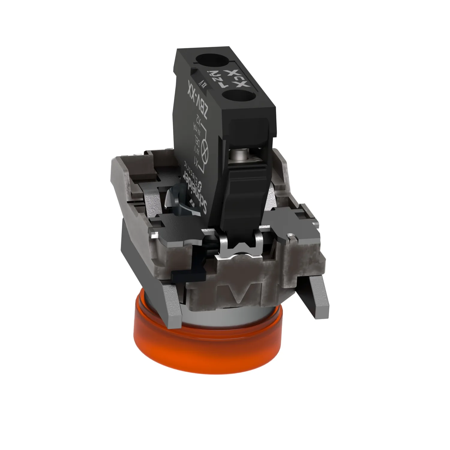 Control lamp; 22mm; Harmony XB4; Illumin: ZBVM; Ø22mm; IP66; orange - 5