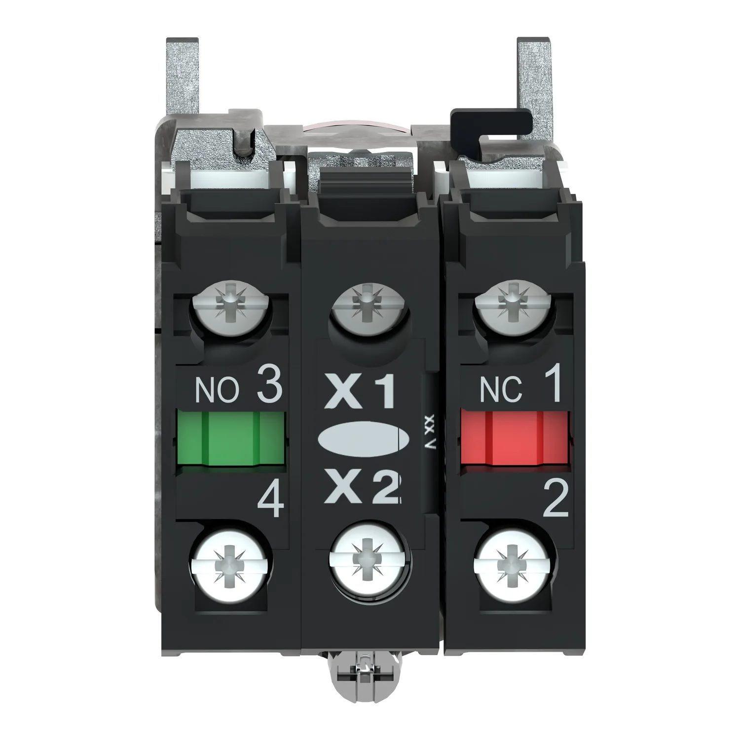 Switch: push-button; 22mm; Stabl.pos: 1; NC + NO; red; 0÷250V; IP66 - 4