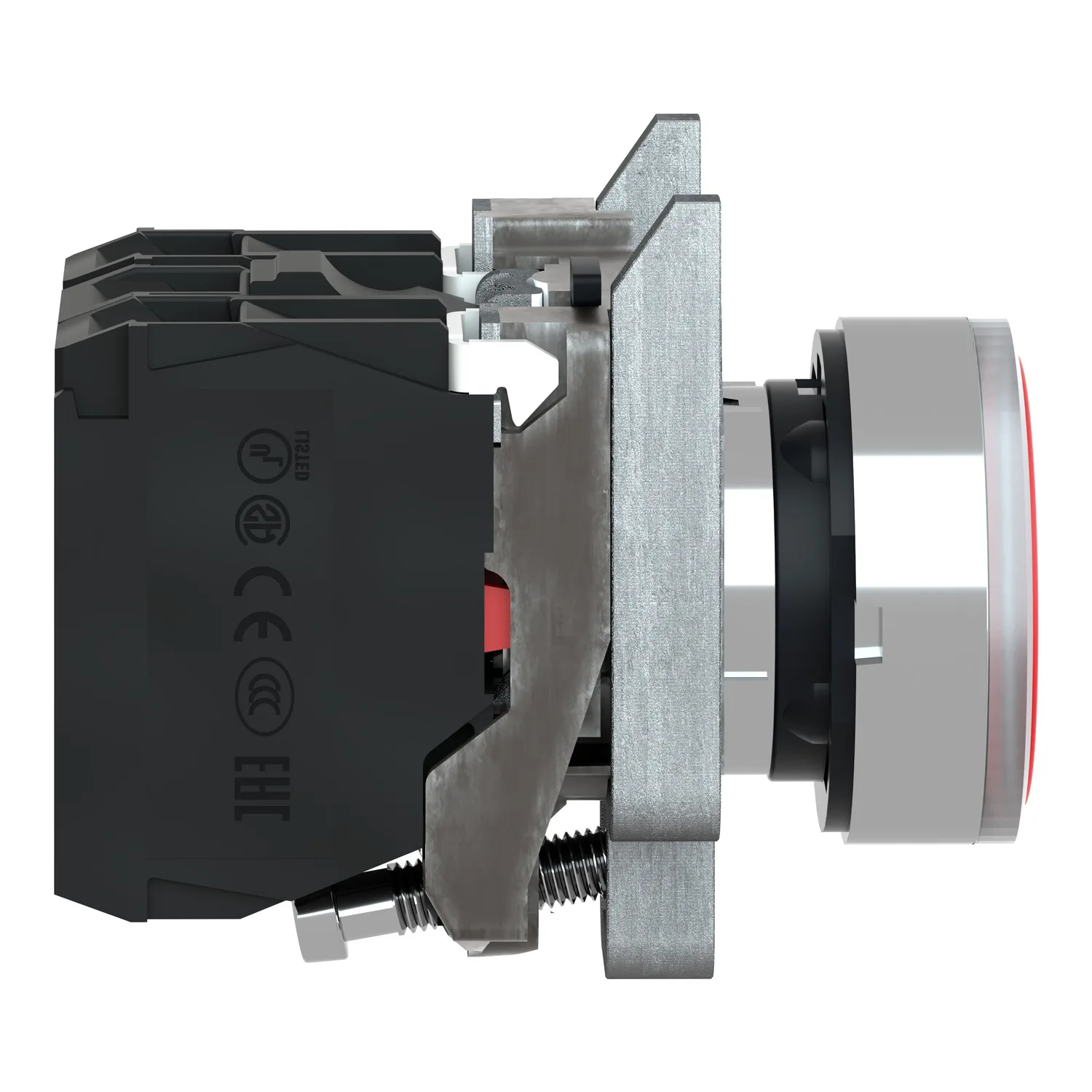 Schneider XB4BW3465 - XB4BW3465 - Anahtar: basmalı buton; 22mm; Kalıcı kon.~1; NC + NO; kırmızı; 0÷250V; IP66