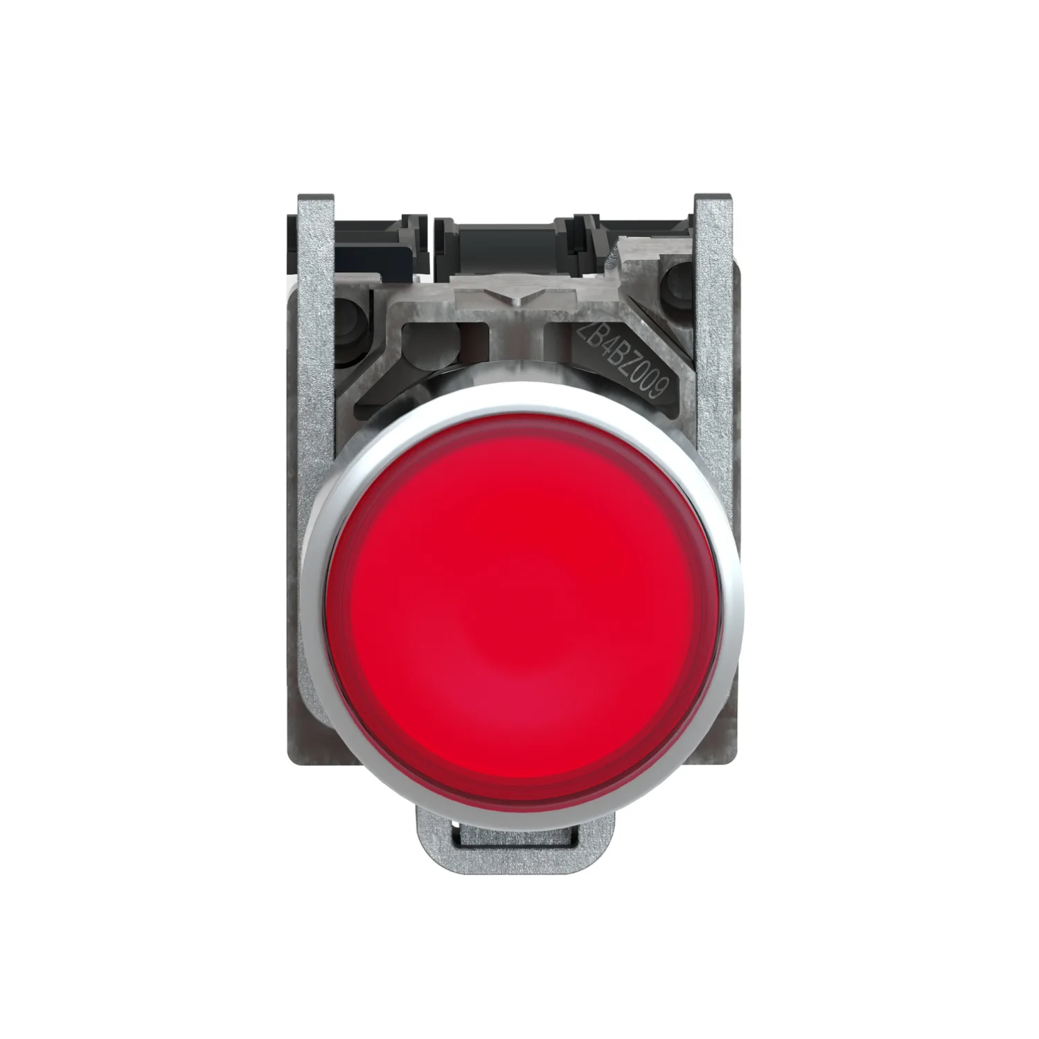 XB4BW34B5 - Şalter: basmalı buton; 22mm; Sabit poz: 1; NC + NO; kırmızı; LED; 24V; IP66 - 3