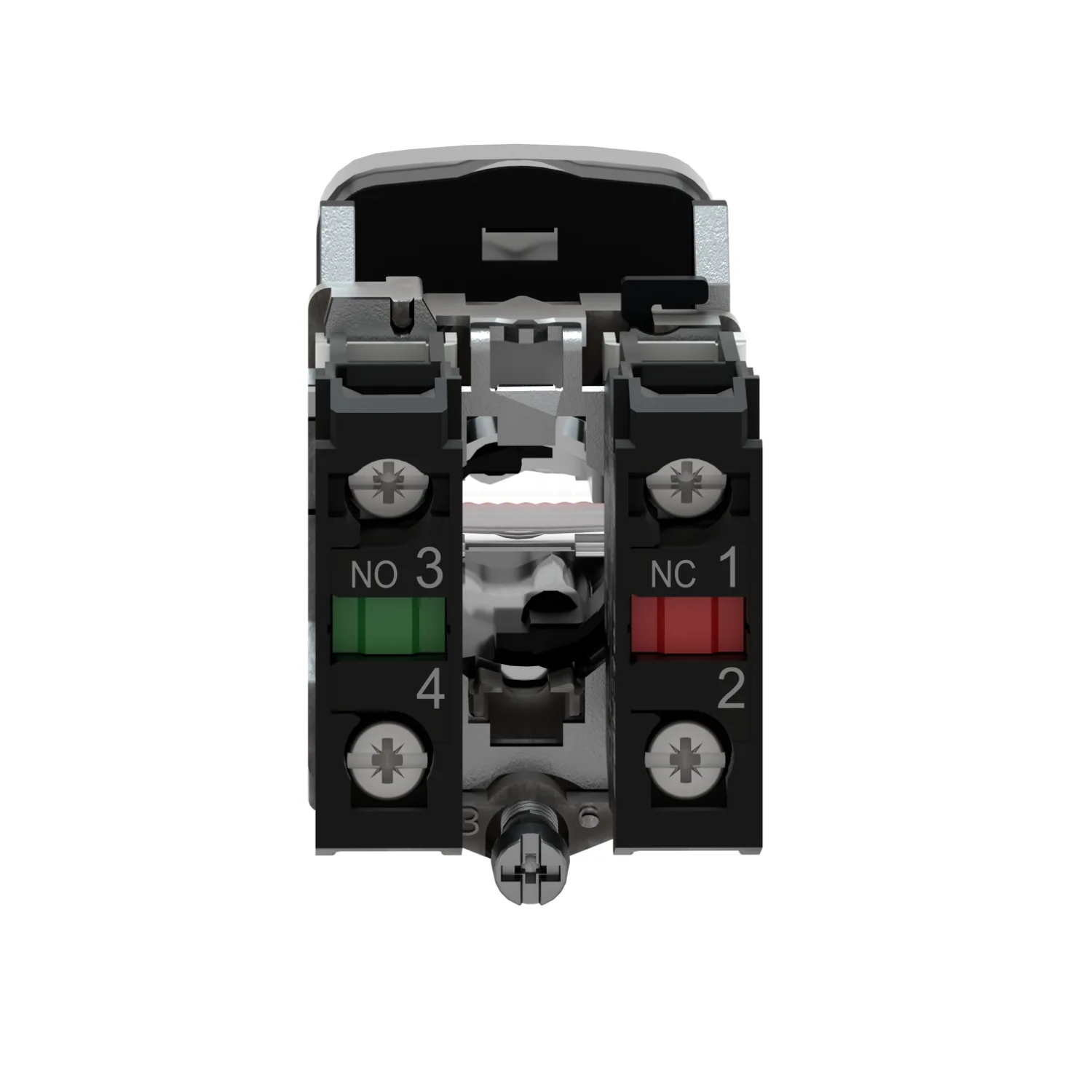 Schneider XB4BW73731B5 - XB4BW73731B5 - Anahtar: ikili; 22mm; Kalıcı pozisyon: 1; NC + NO; yeşil/kırmızı; LED; 24V