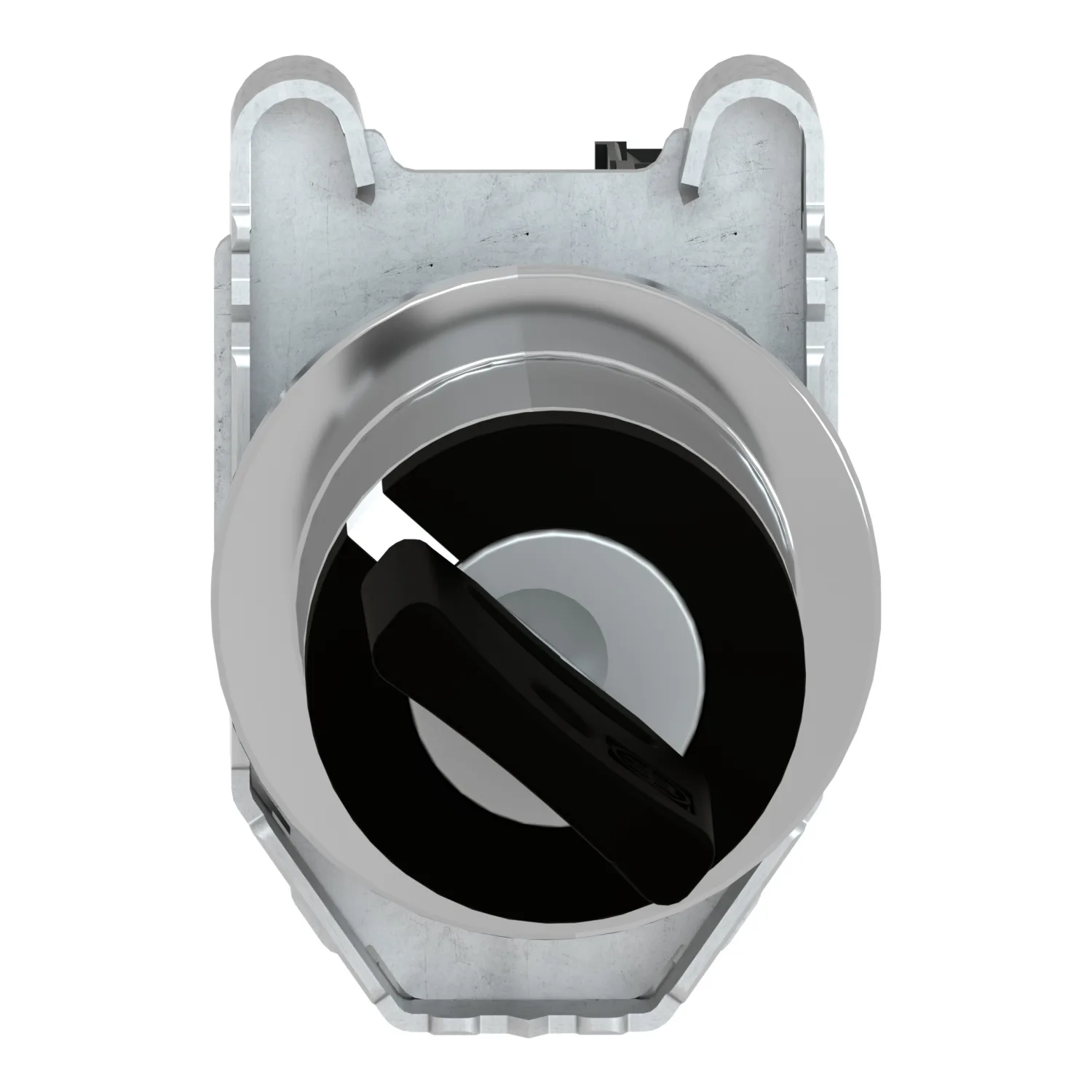 Schneider XB4FG21 - Harmony XB4 - bouton à clé 455 - flush - 2 pos fix - retr G - 1F - vis étr