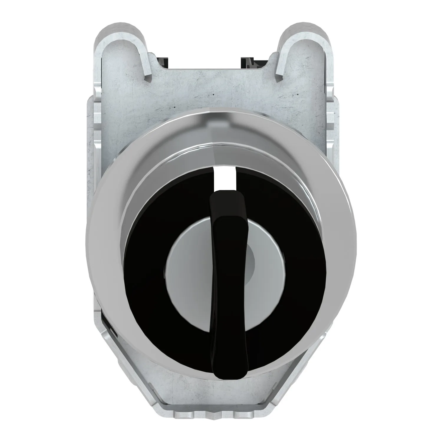 Harmony XB4 - bouton à clé 455 - flush - 3 pos fix - retr C - 2F - vis étr - 2
