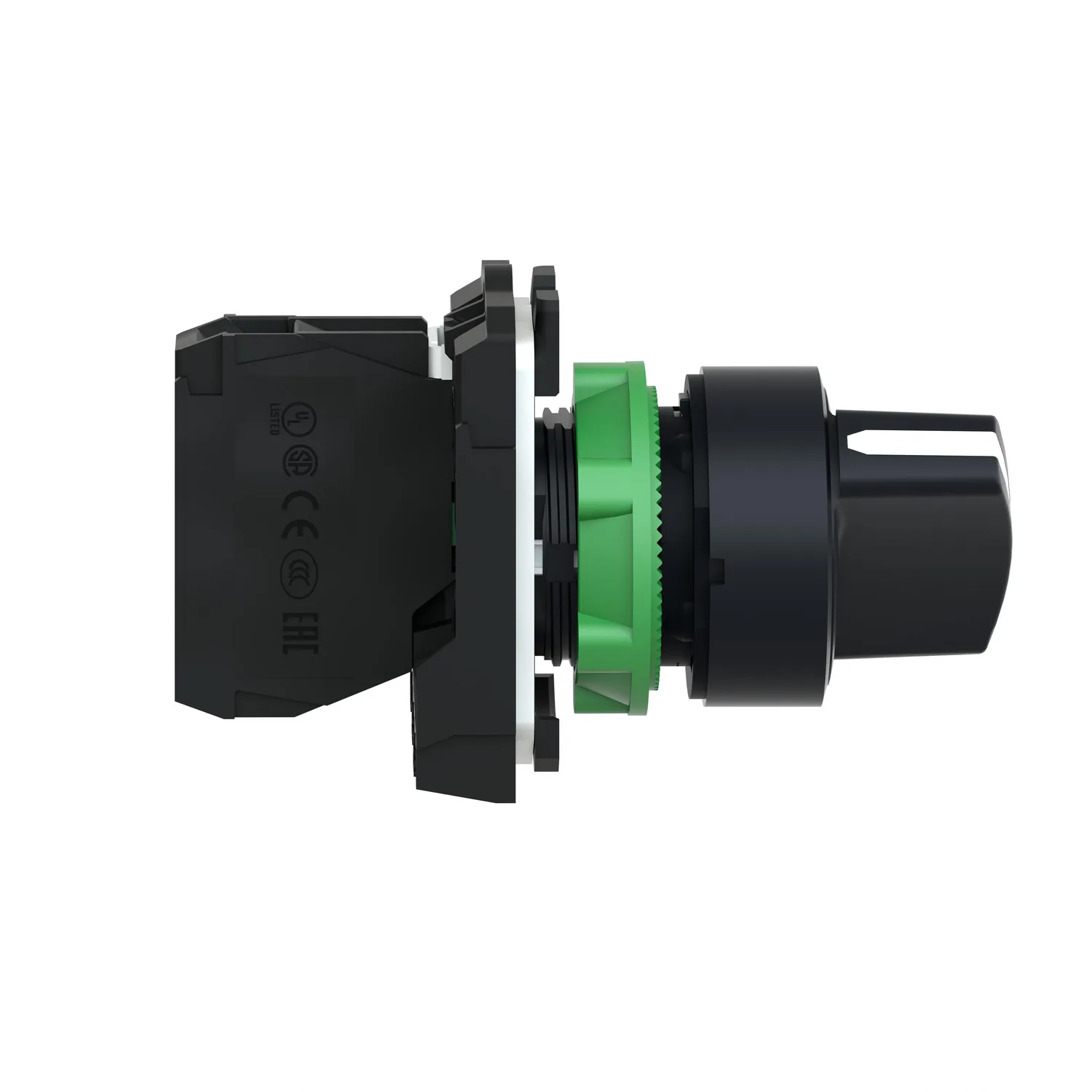 XB5AD21 - Şalter: döner; 22mm; Sabit poz.: 2; NA; siyah; yok; 3A/240VAC; IP66 - 2